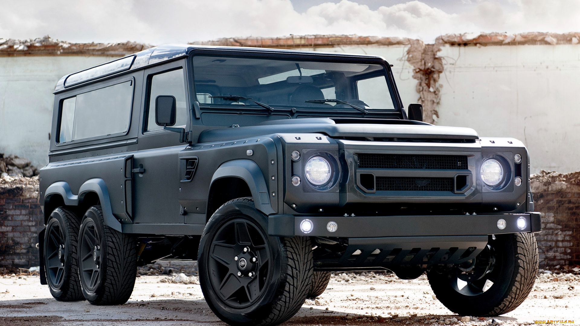 kahn, design, flying, huntsman, 6x6, land-rover, defender, 2017, автомобили, land-rover, design, flying, kahn, 2017, defender, huntsman, 6x6