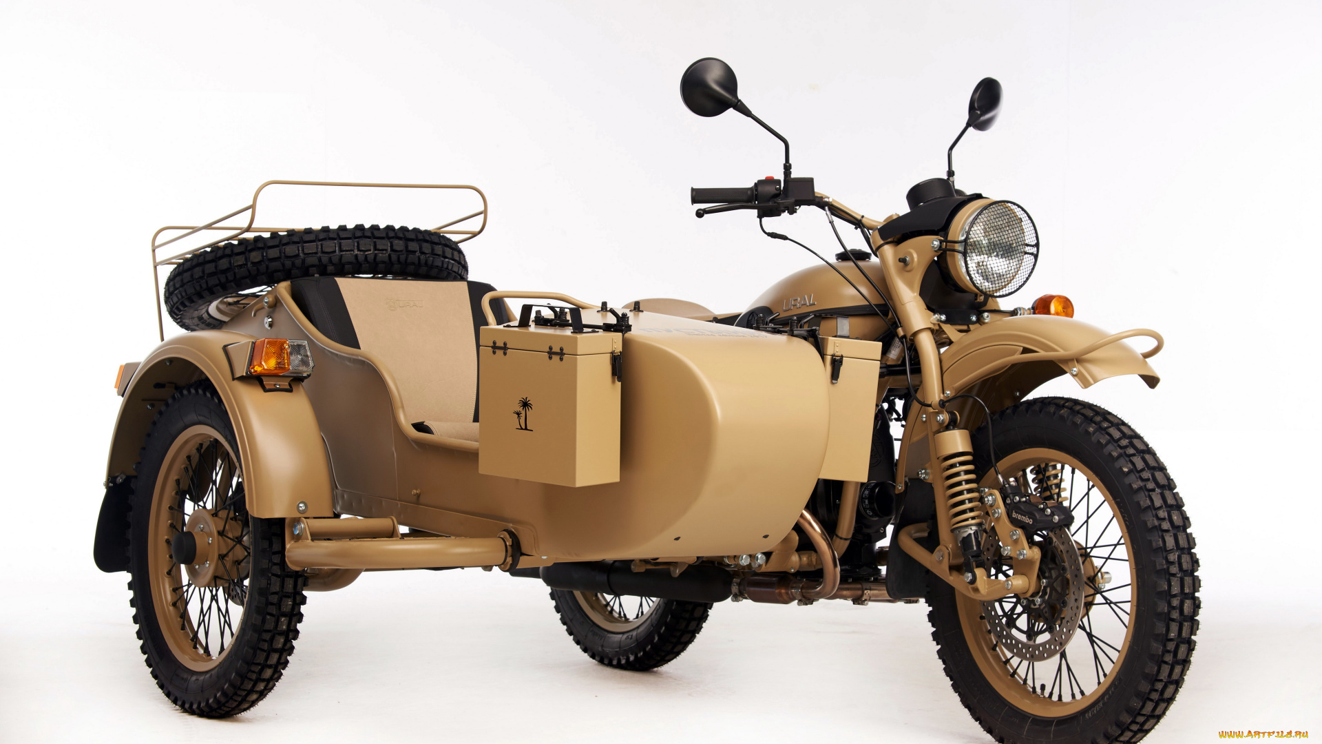 мотоциклы, мотоциклы, с, коляской, ural