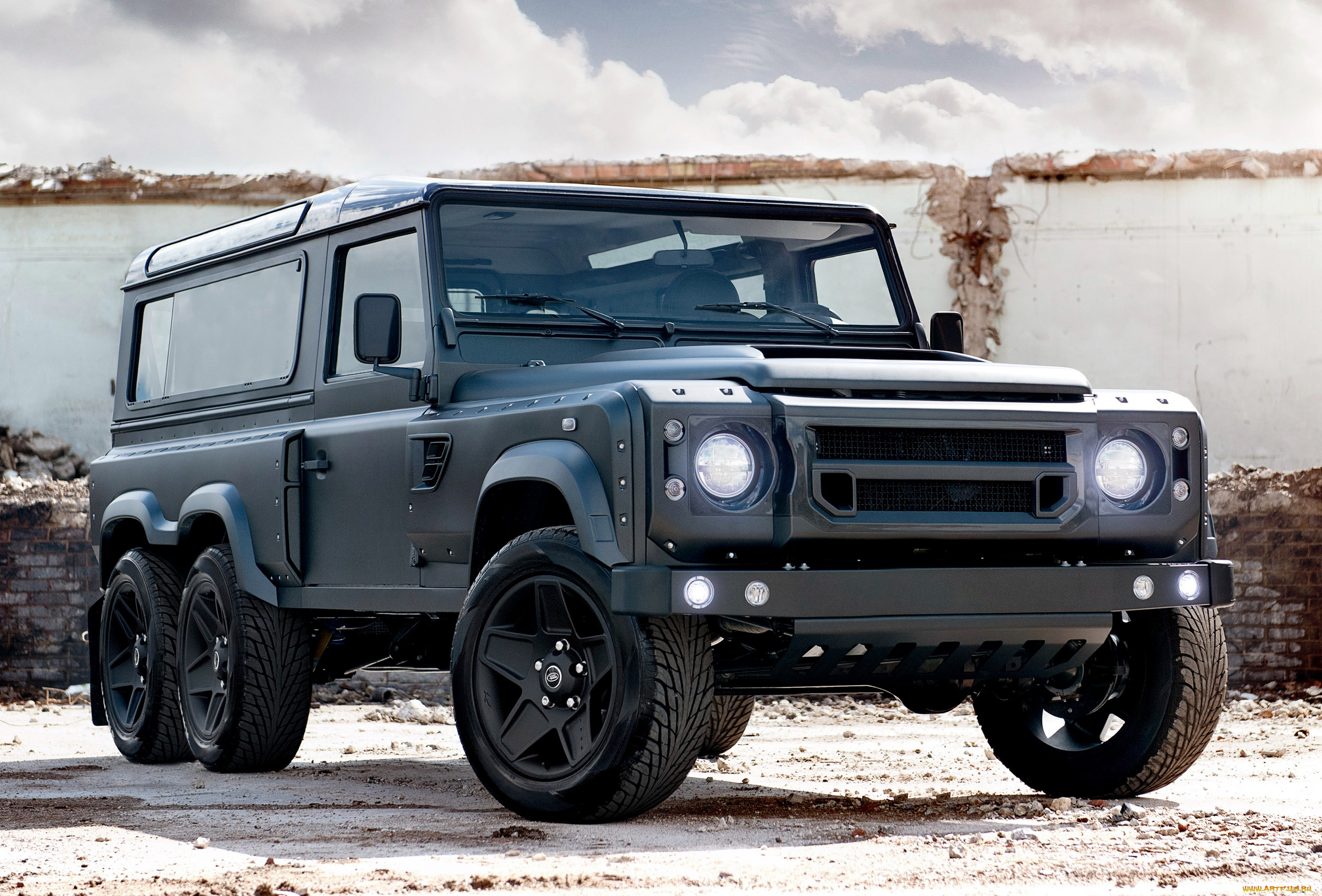 kahn, design, flying, huntsman, 6x6, land-rover, defender, 2017, автомобили, land-rover, design, flying, kahn, 2017, defender, huntsman, 6x6