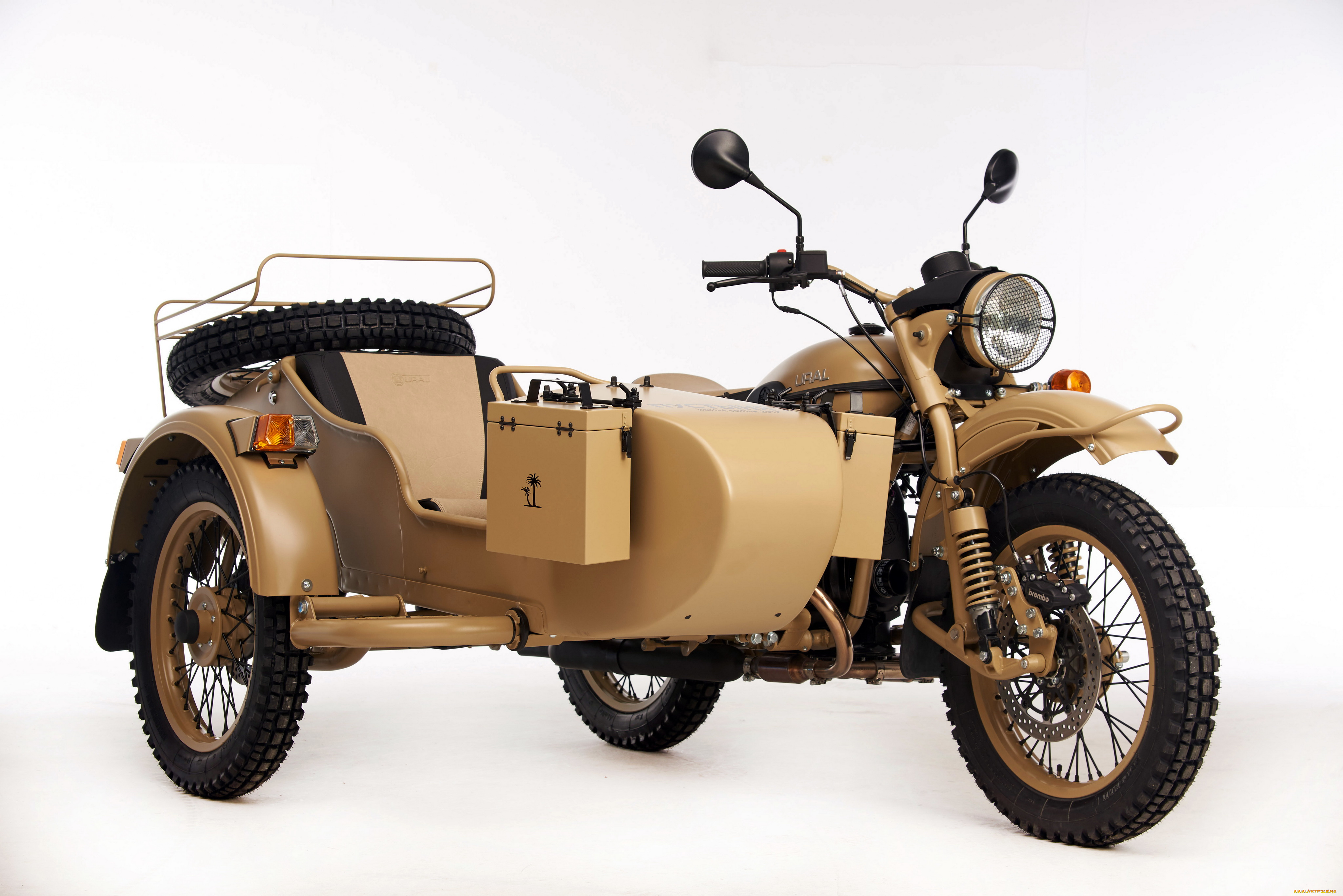 мотоциклы, мотоциклы, с, коляской, ural