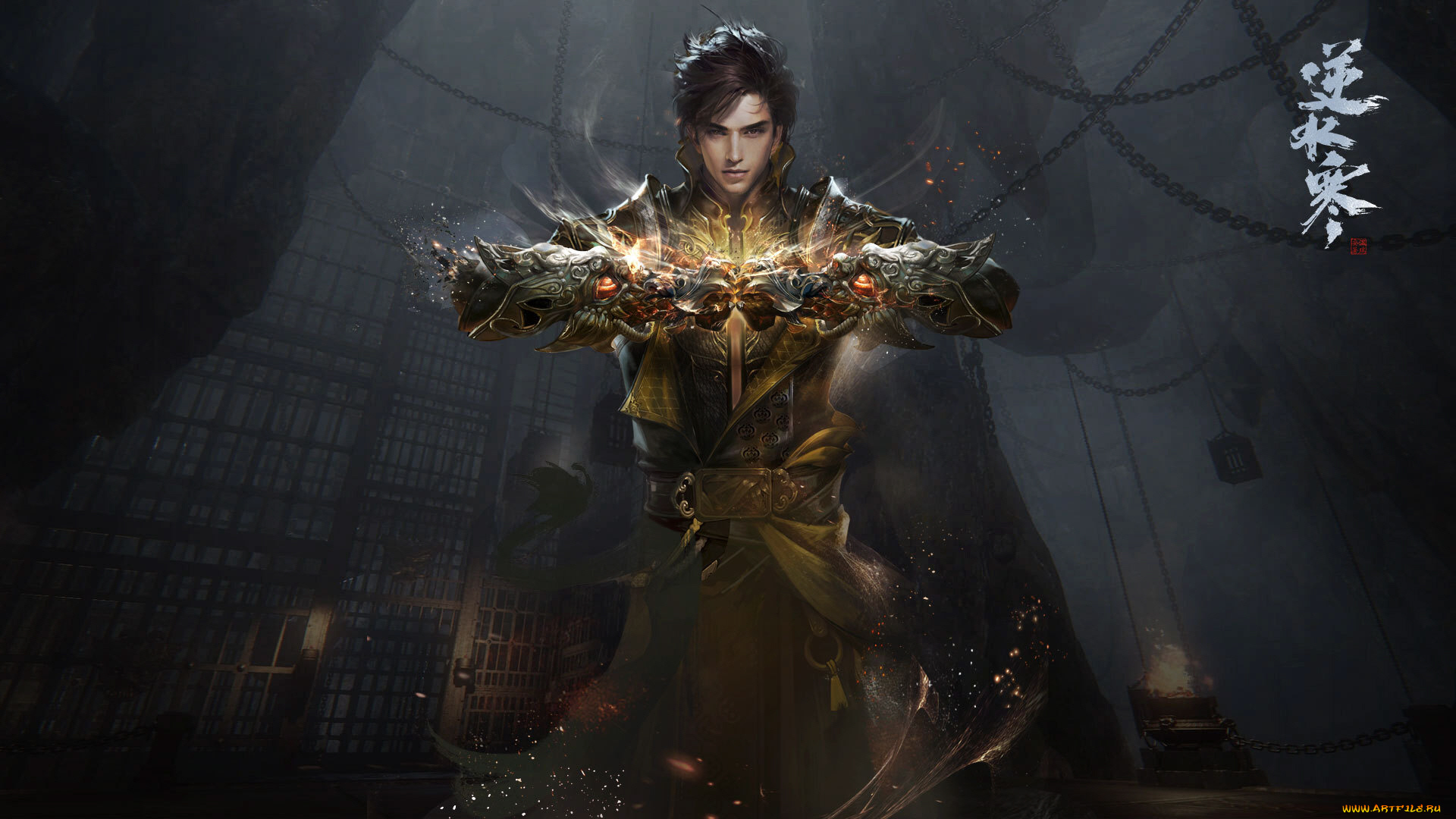 фэнтези, люди, воин, justice, online, treacherous, waters