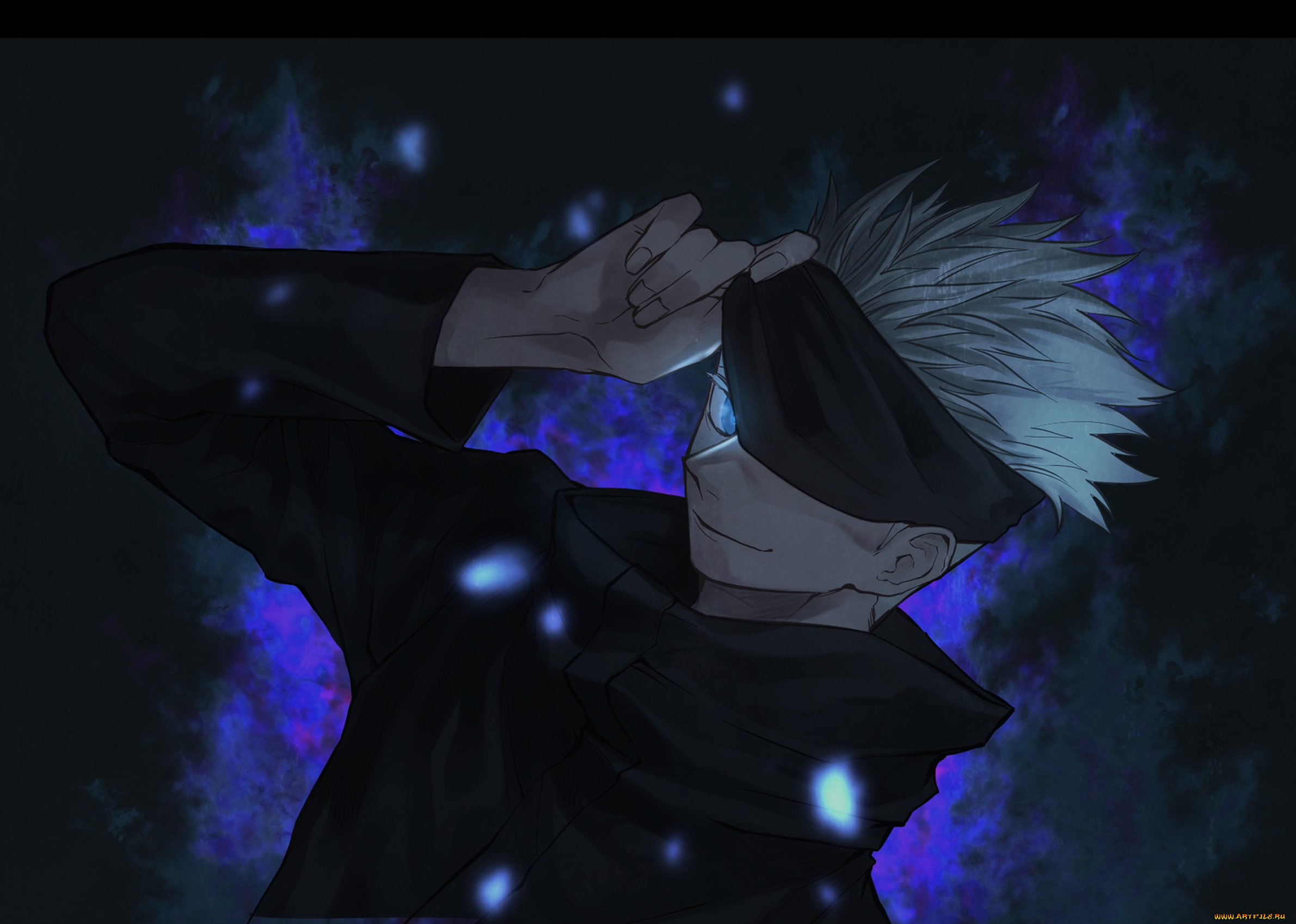 аниме, jujutsu, kaisen, магическая, битва