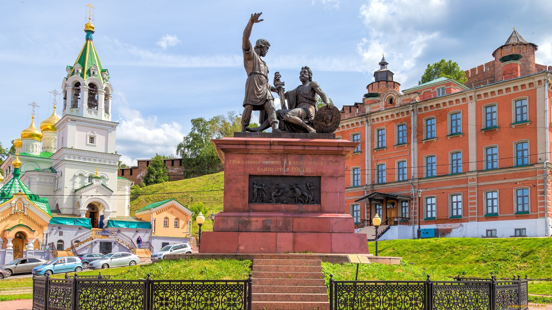 нижний, новгород, города, -, памятники, , скульптуры, , арт-объекты, нижний, новгород, город, россия, памятник, церковь, ?????, ?????????, ???????