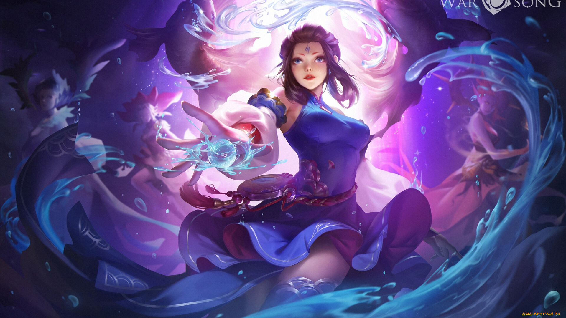 видео, игры, ---другое, девушка, магия