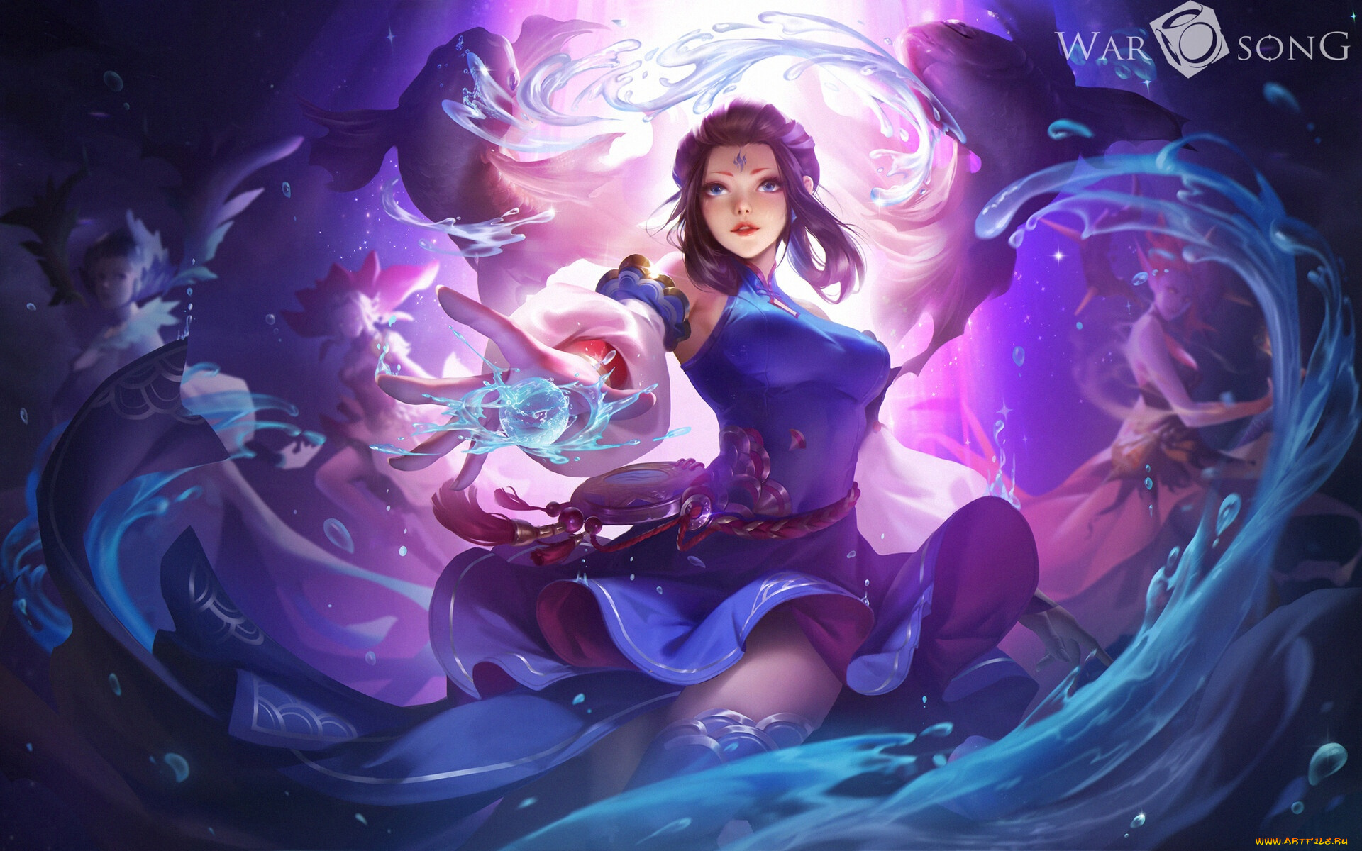 видео, игры, ---другое, девушка, магия