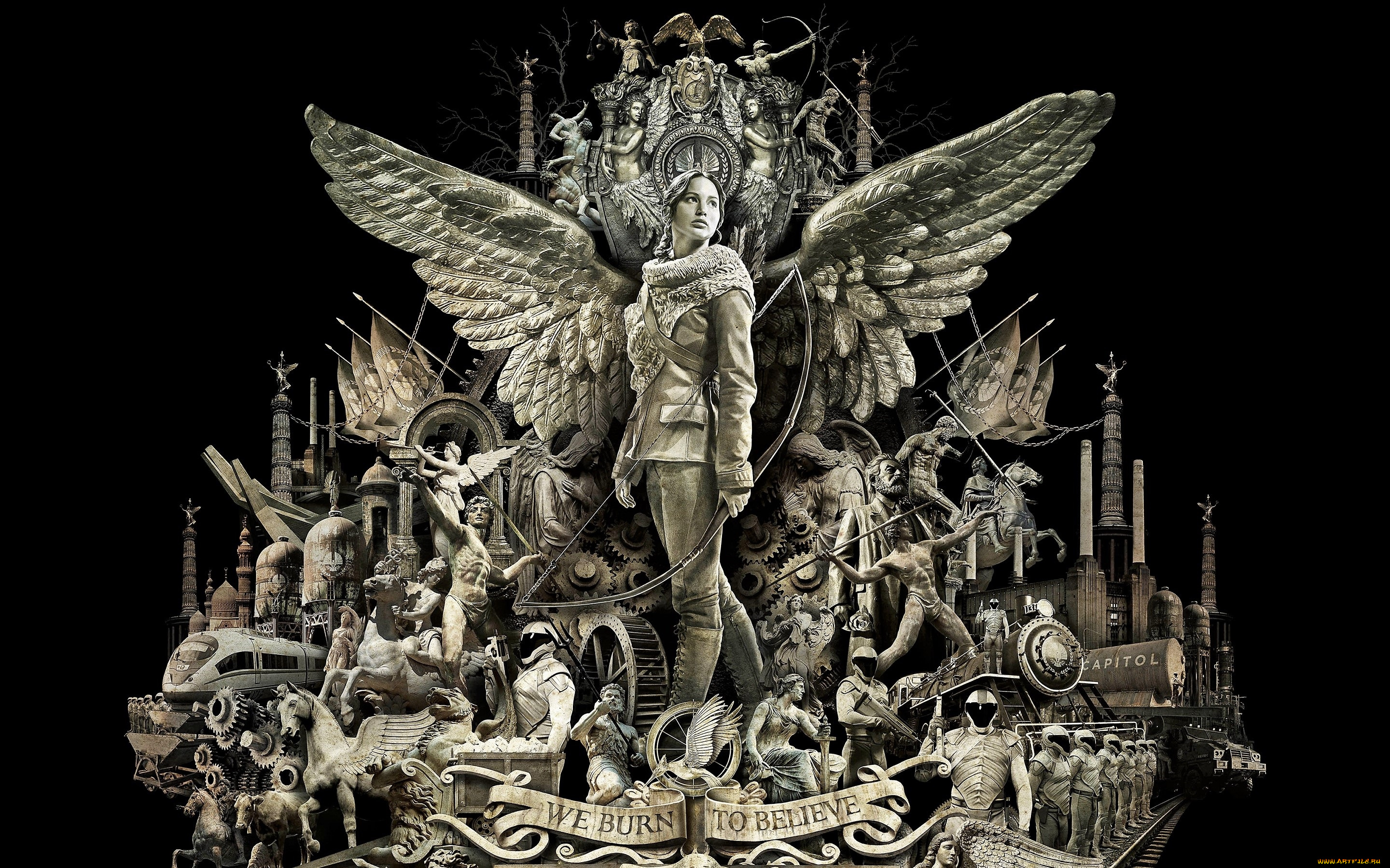 кино, фильмы, the, hunger, games, , catching, fire, персонажи, крылья