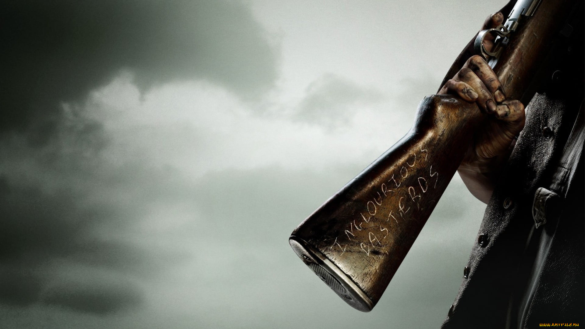 кино, фильмы, inglourious, basterds, рука, оружие