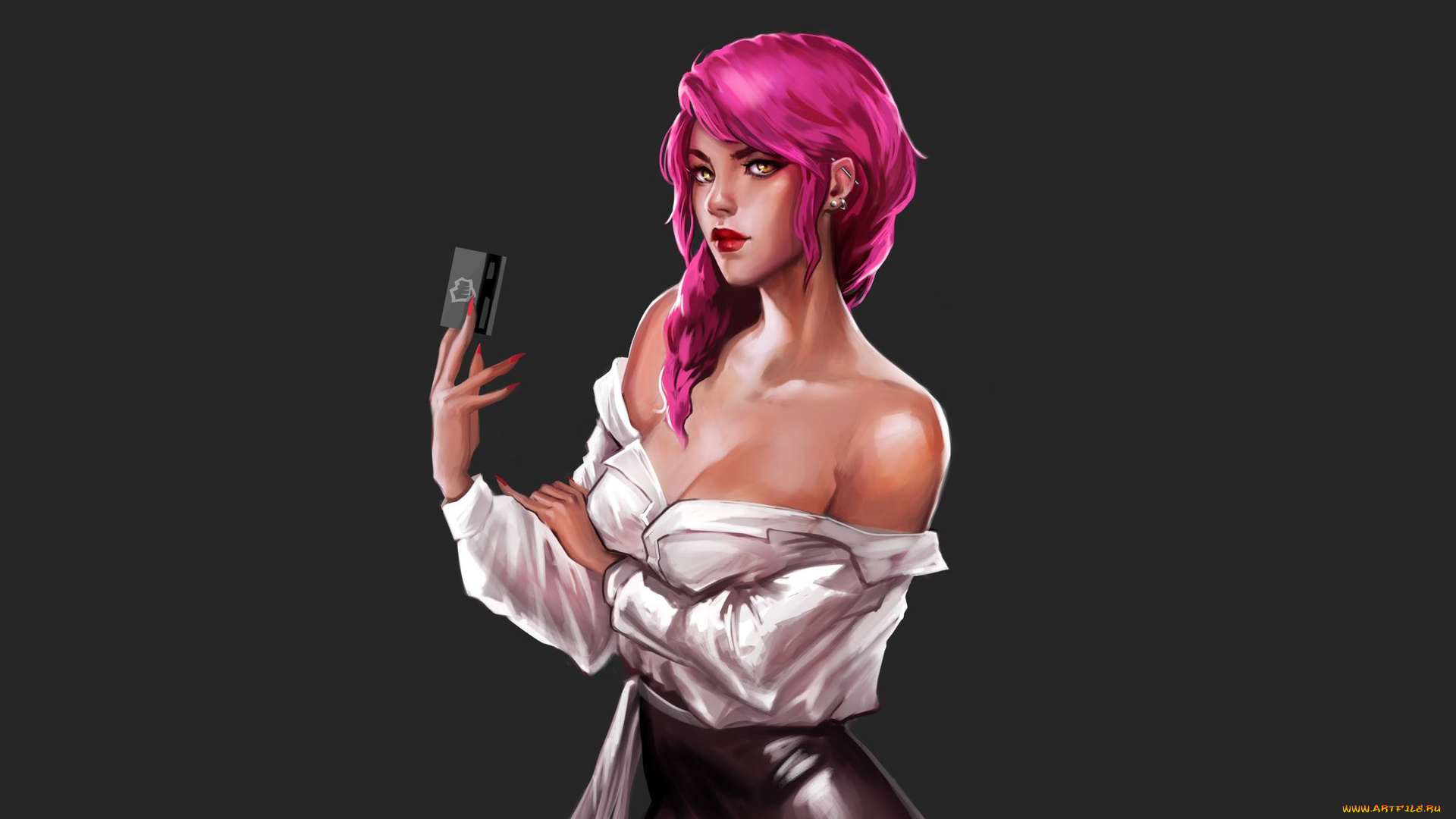 видео, игры, league, of, legends, девушка, карта