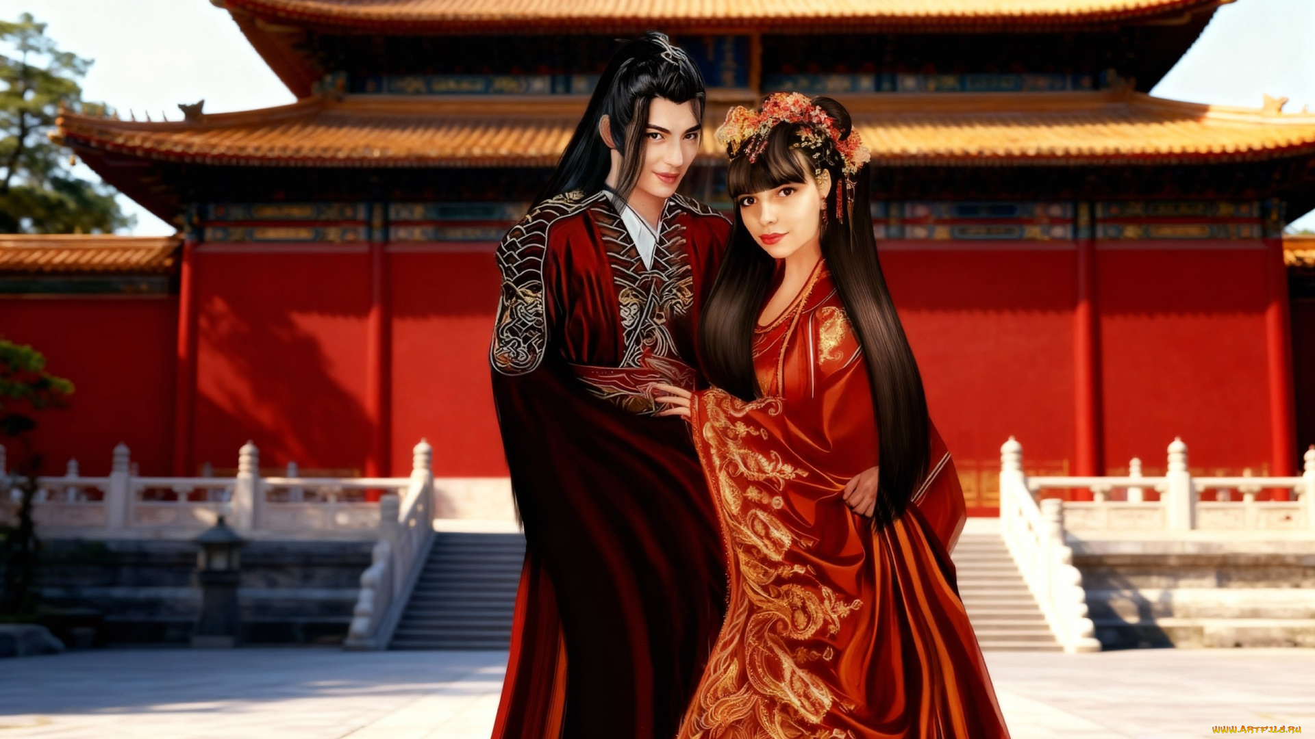 фанфик, , абсент, души, моей, рисованное, кино, , мультфильмы, ван, хао, сюань, сюэ, ян, нелли, свадьба