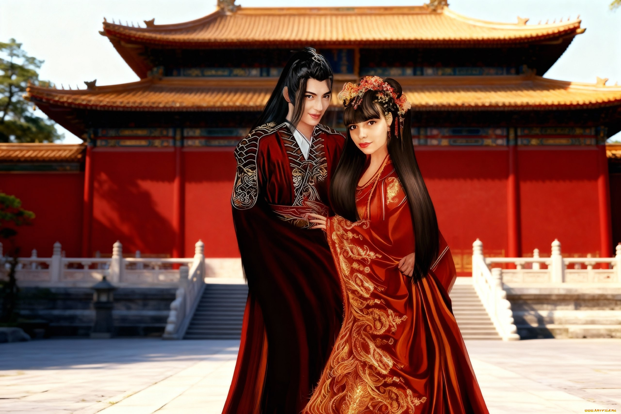 фанфик, , абсент, души, моей, рисованное, кино, , мультфильмы, ван, хао, сюань, сюэ, ян, нелли, свадьба