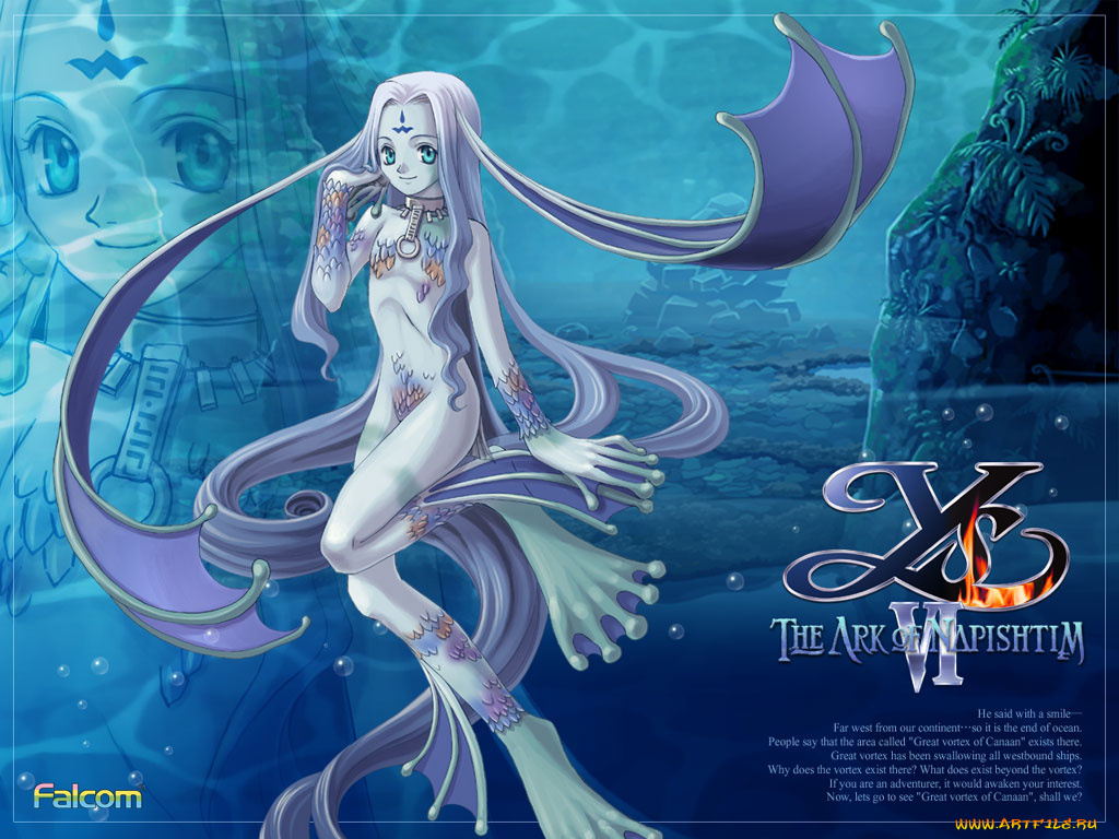 аниме, ys, vi, the, ark, of, napishtim