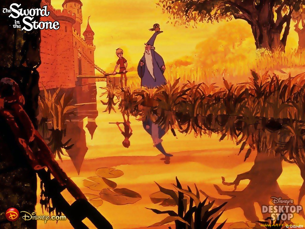 мультфильмы, the, sword, in, stone