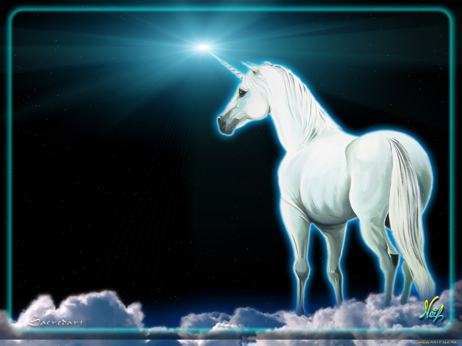 фэнтези, единороги