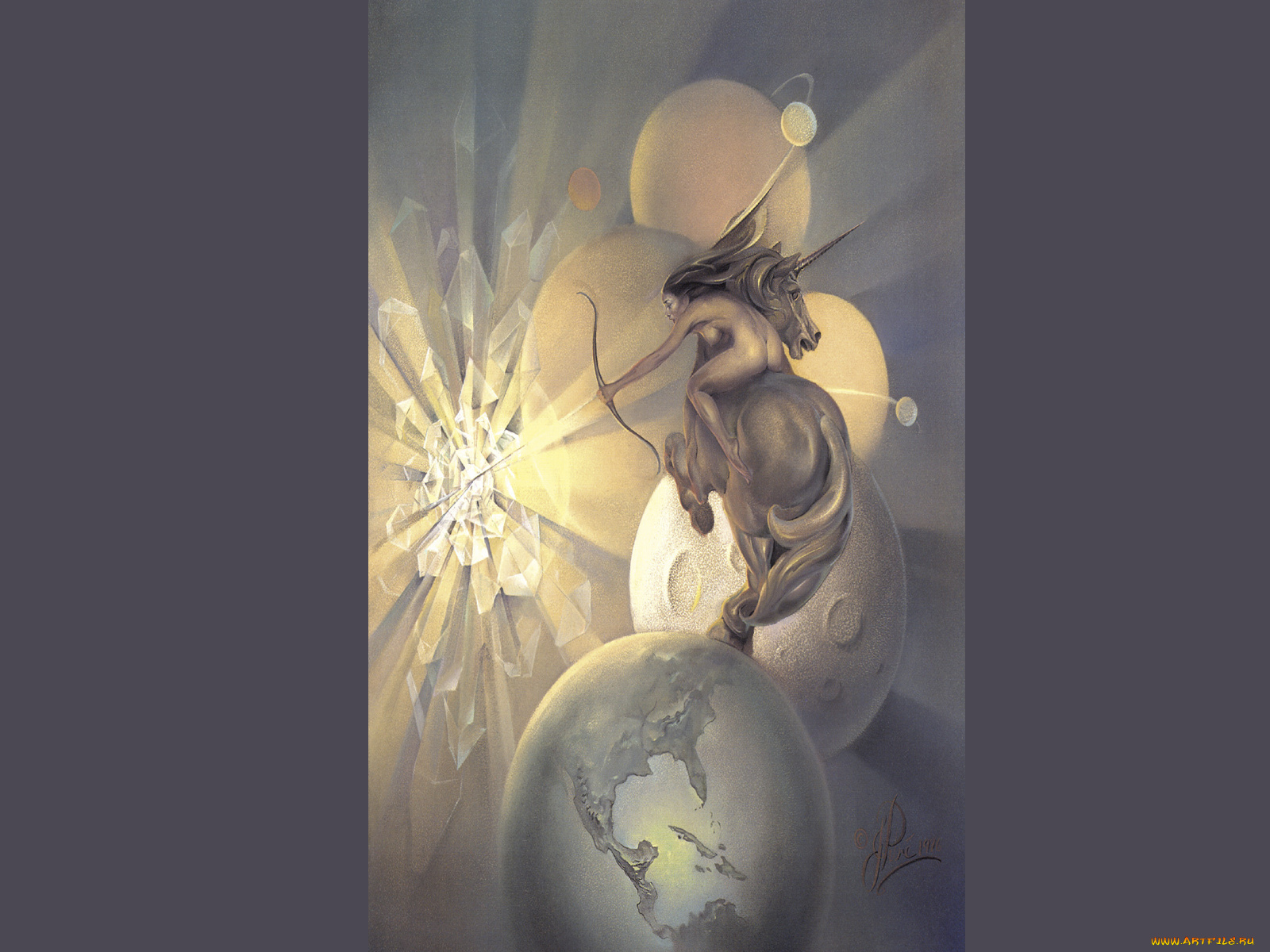 фэнтези, единороги