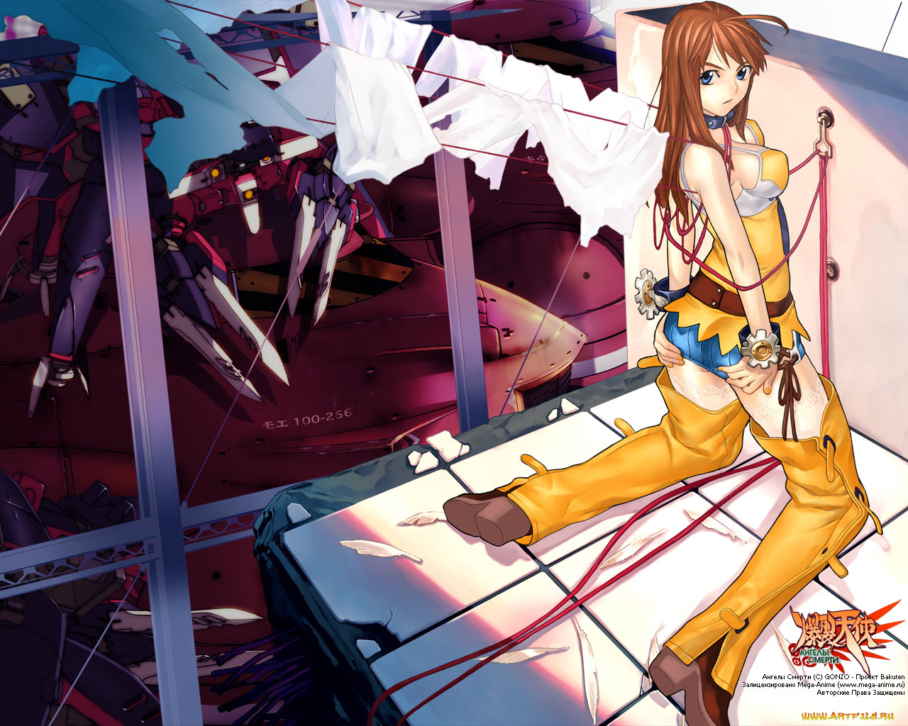 аниме, bakuretsu, tenshi