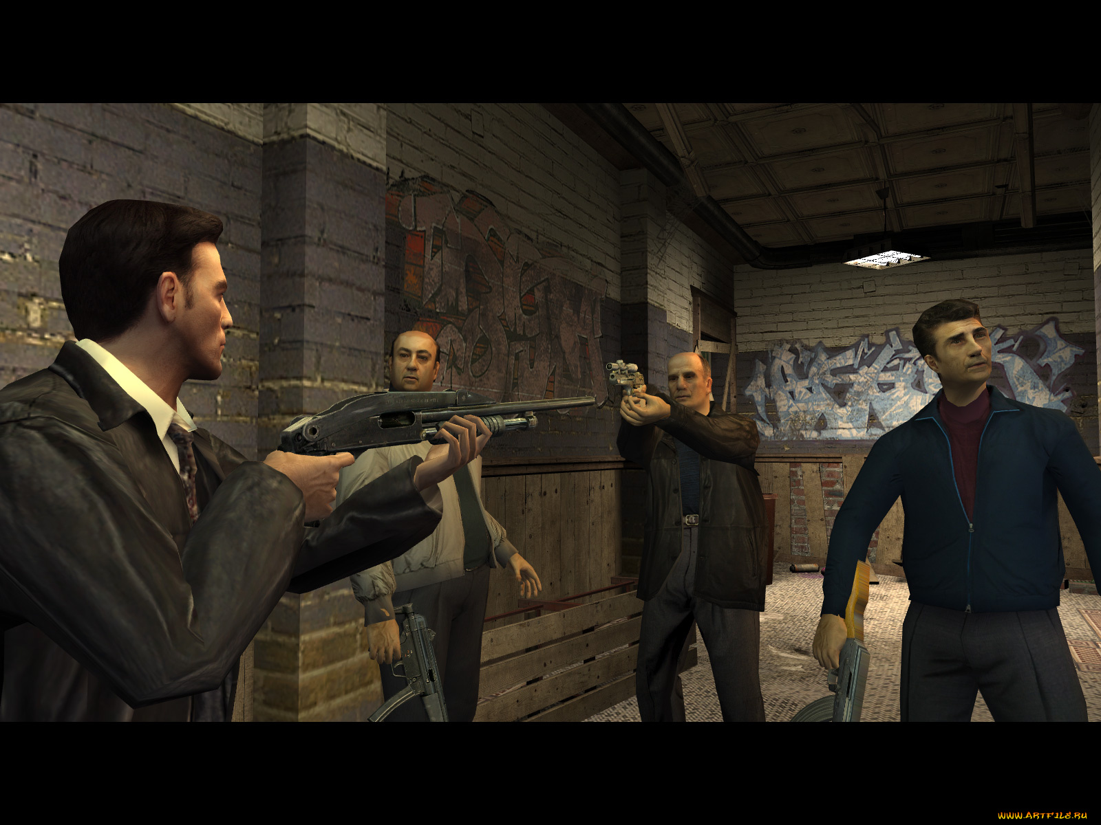 видео, игры, max, payne, the, fall, of