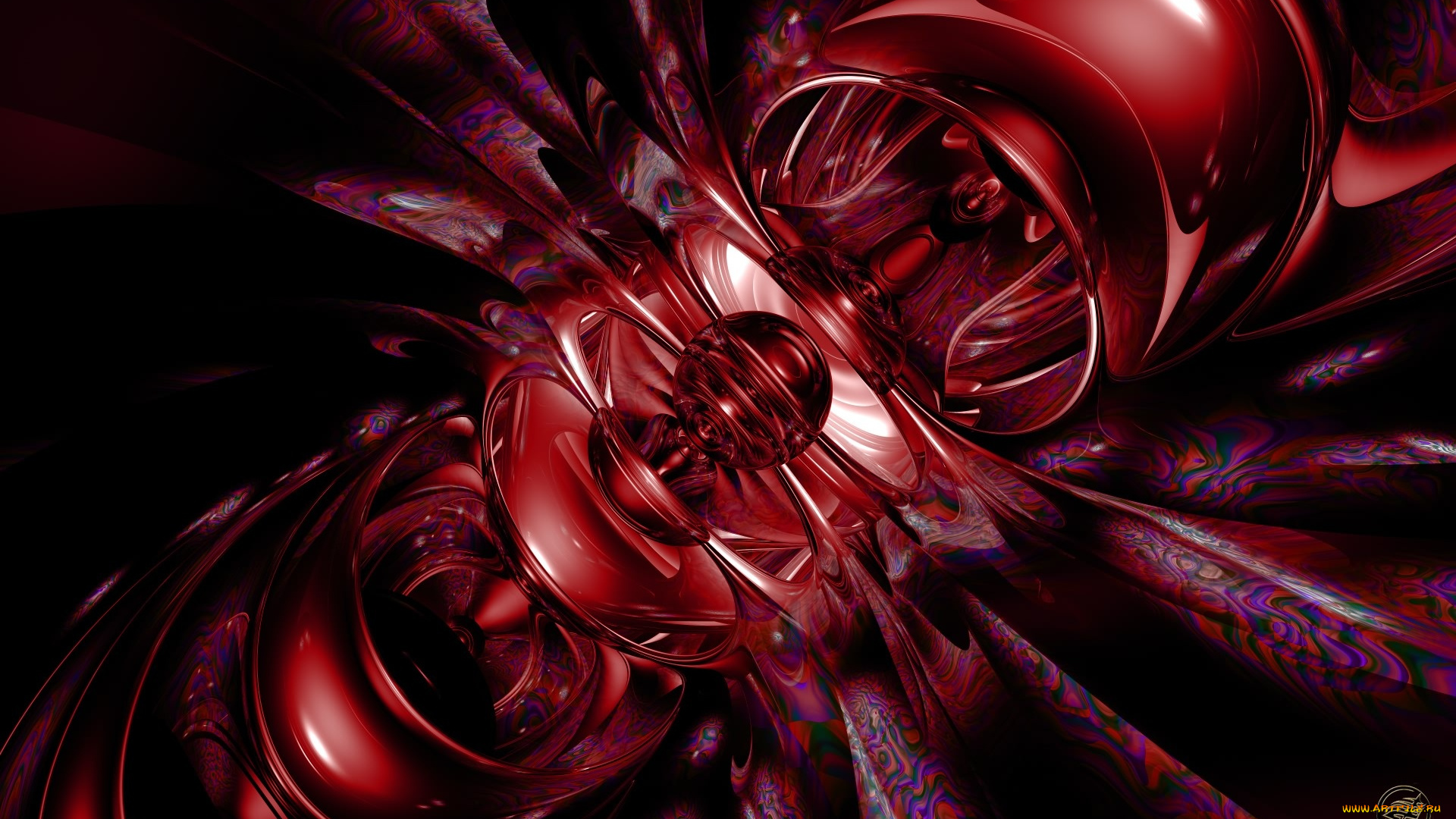 3д, графика, fractal, фракталы