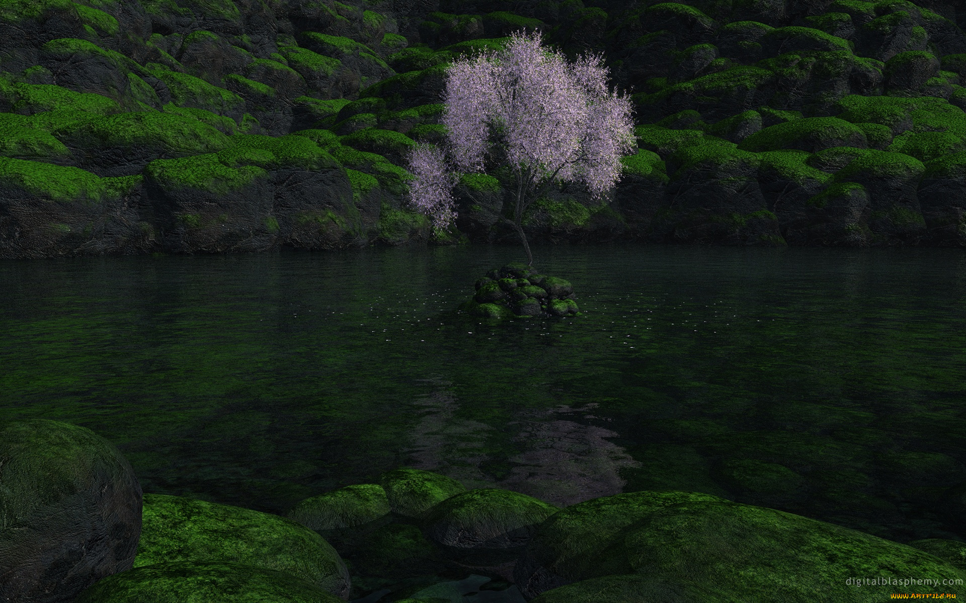 3д, графика, nature, landscape, природа