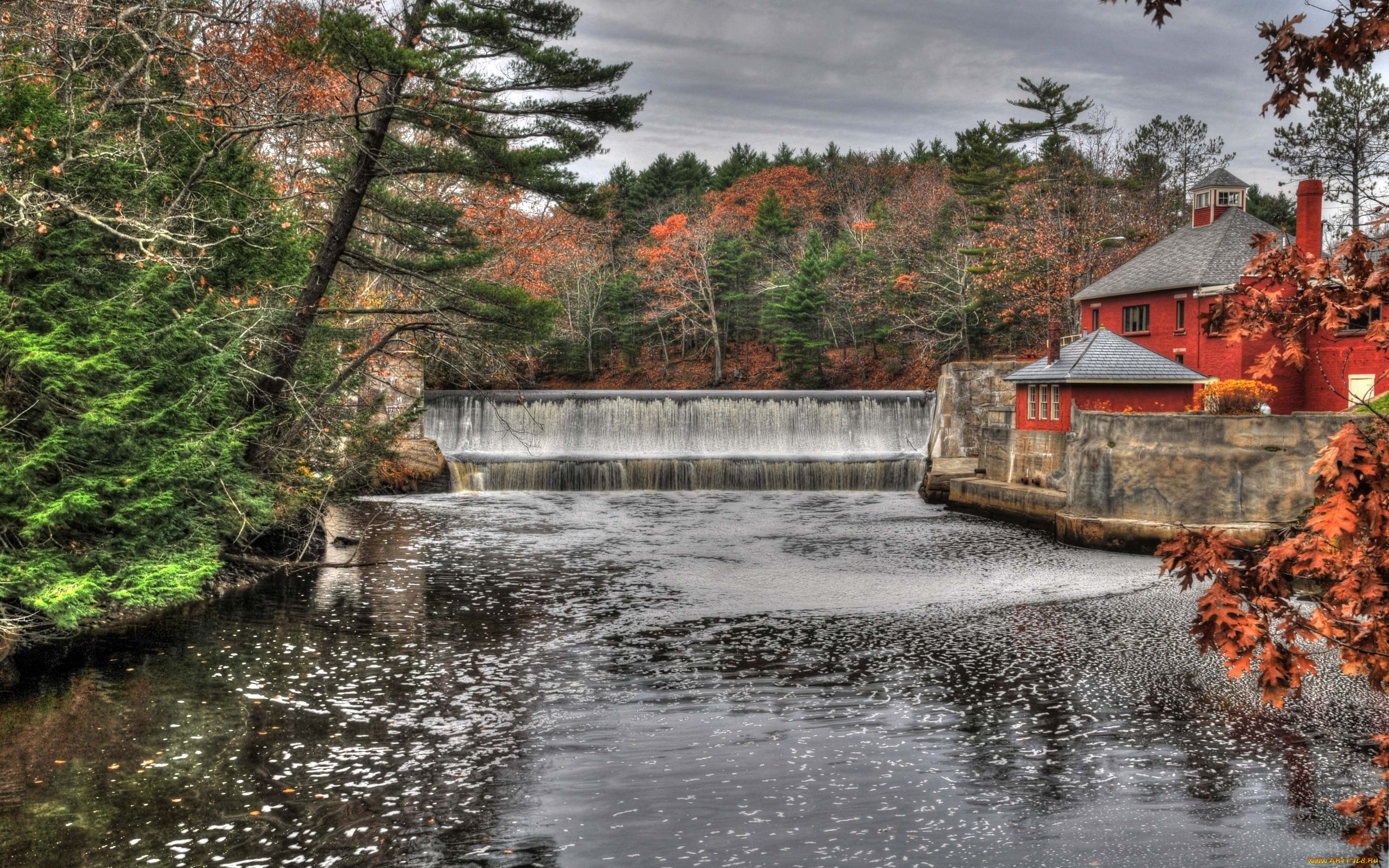 природа, водопады