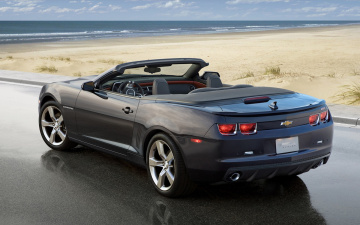 Картинка автомобили chevrolet camaro convertible