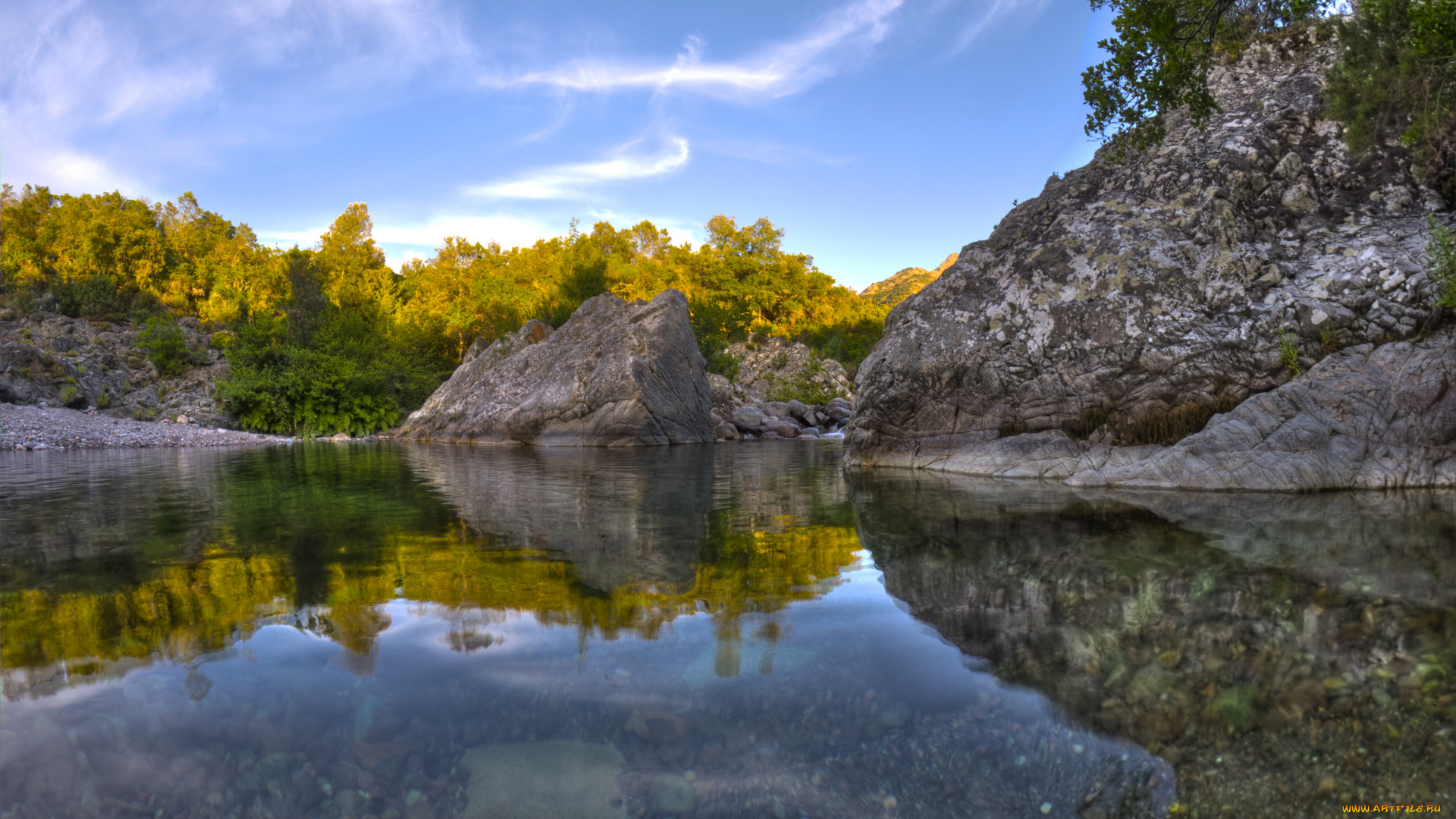 природа, реки, озера, берег, вода
