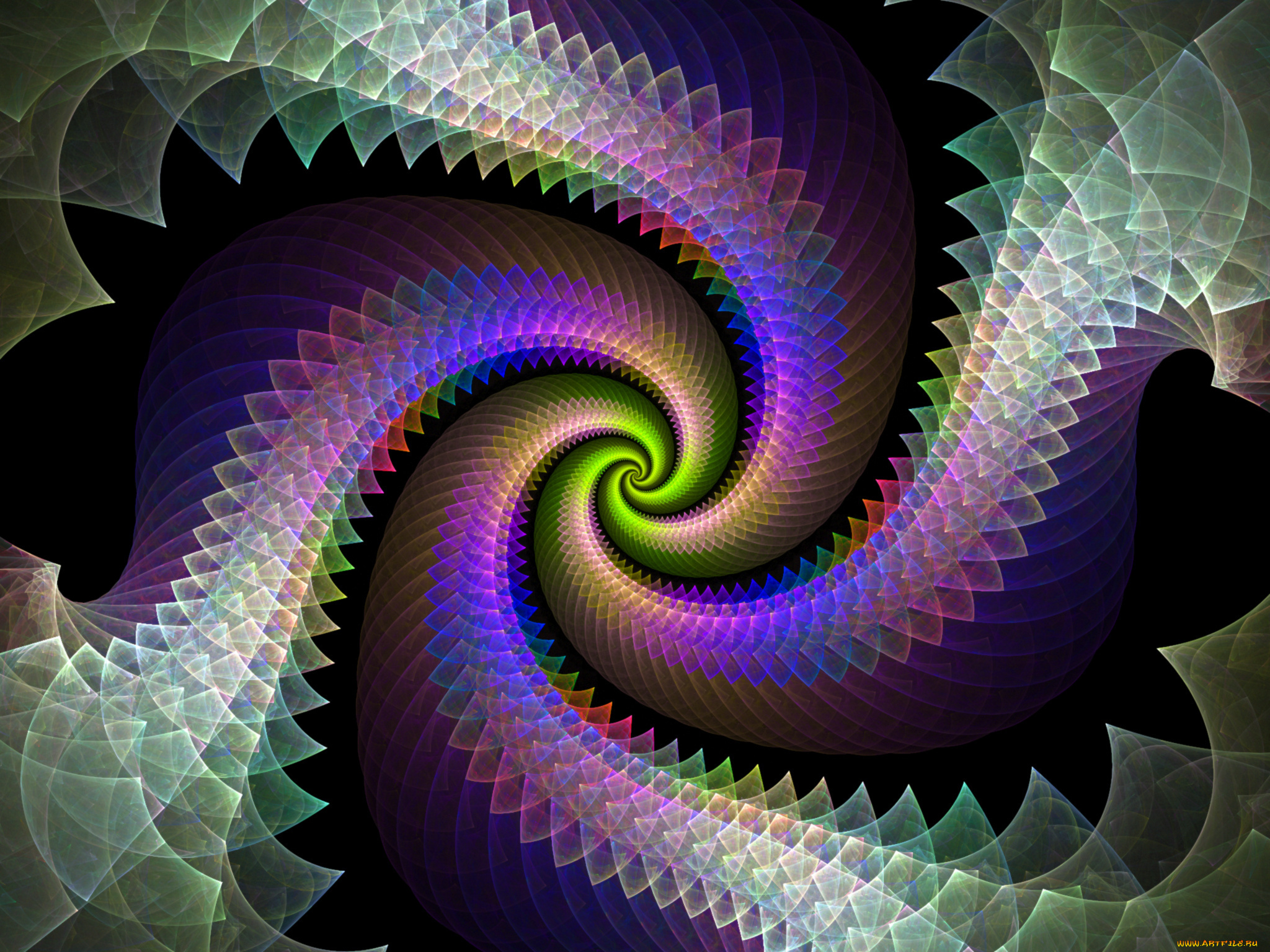 3д, графика, fractal, фракталы, фон, узор, фрактал