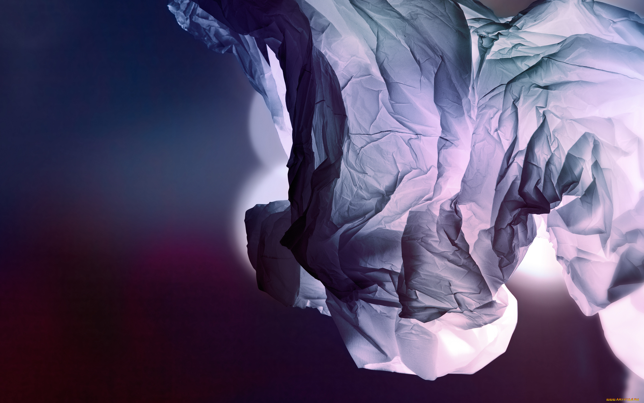 3д, графика, abstract, абстракции, изгиб, смятый, лист, бумага, помятая, темный