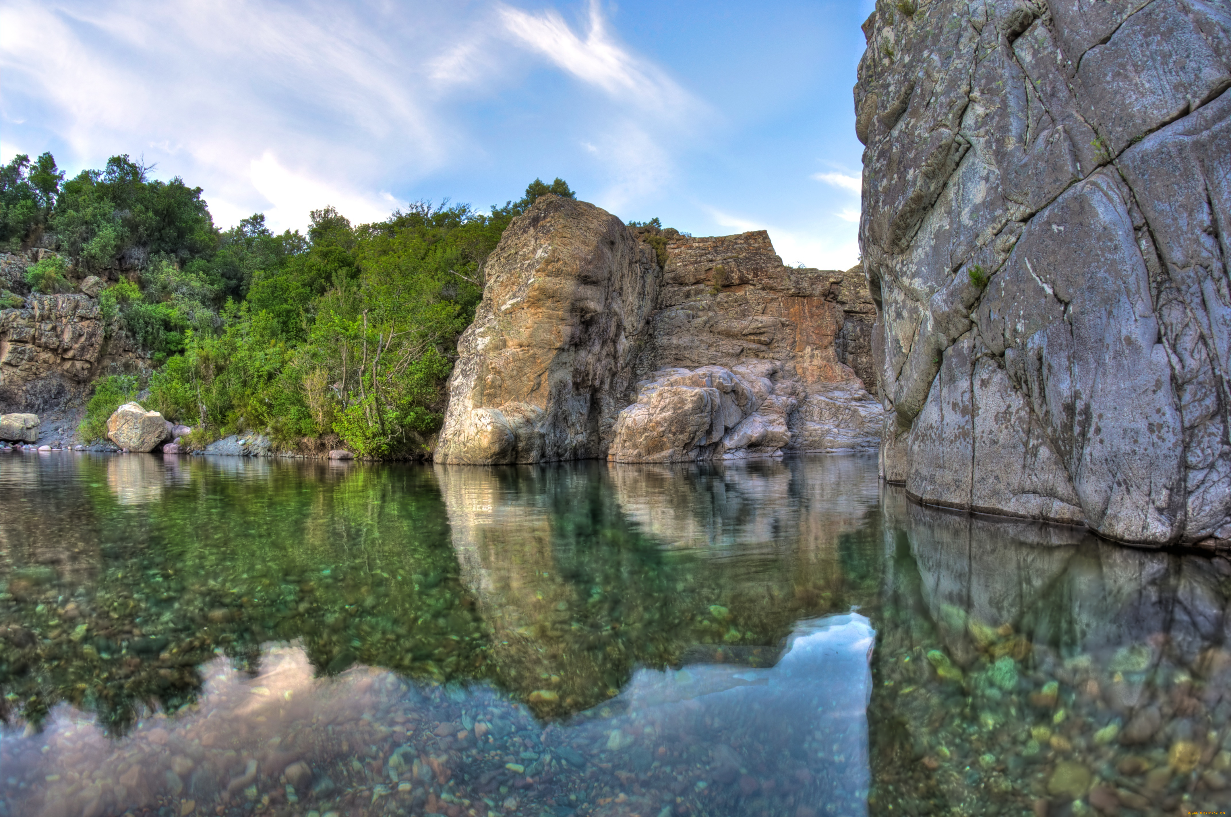 природа, реки, озера, вода, берег