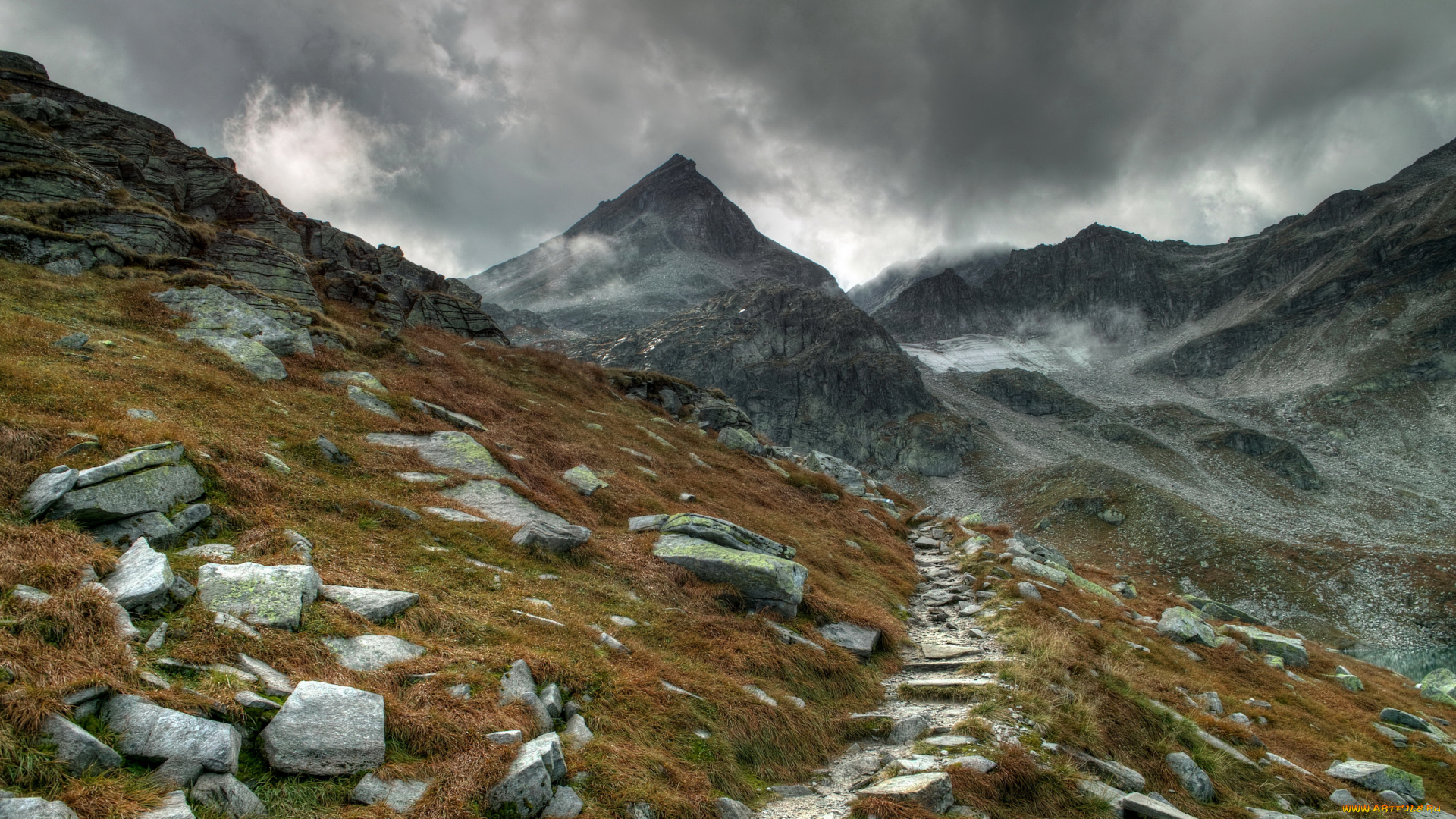 австрийские, альпы, природа, горы