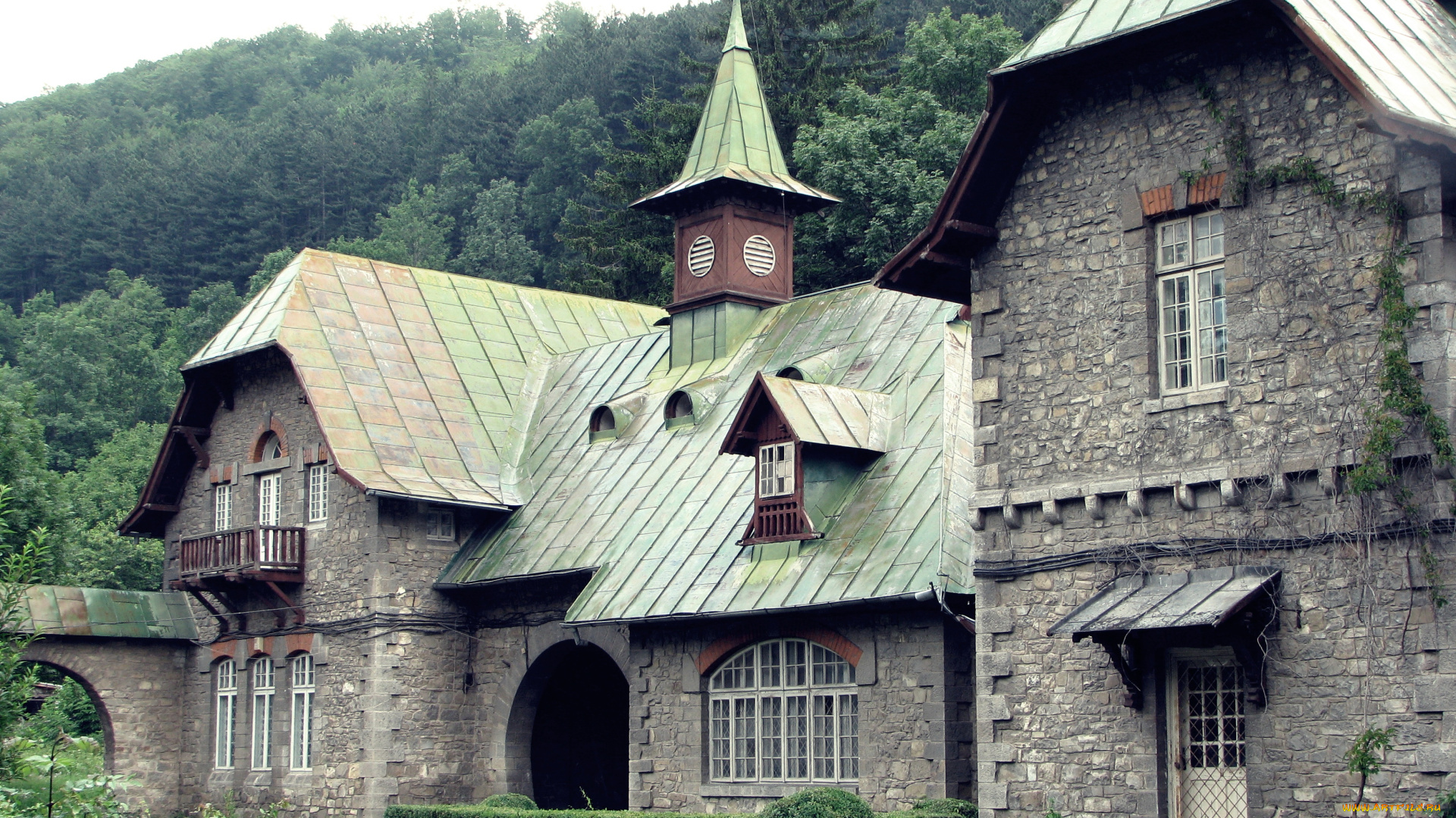 города, здания, дома, дом, лужайка