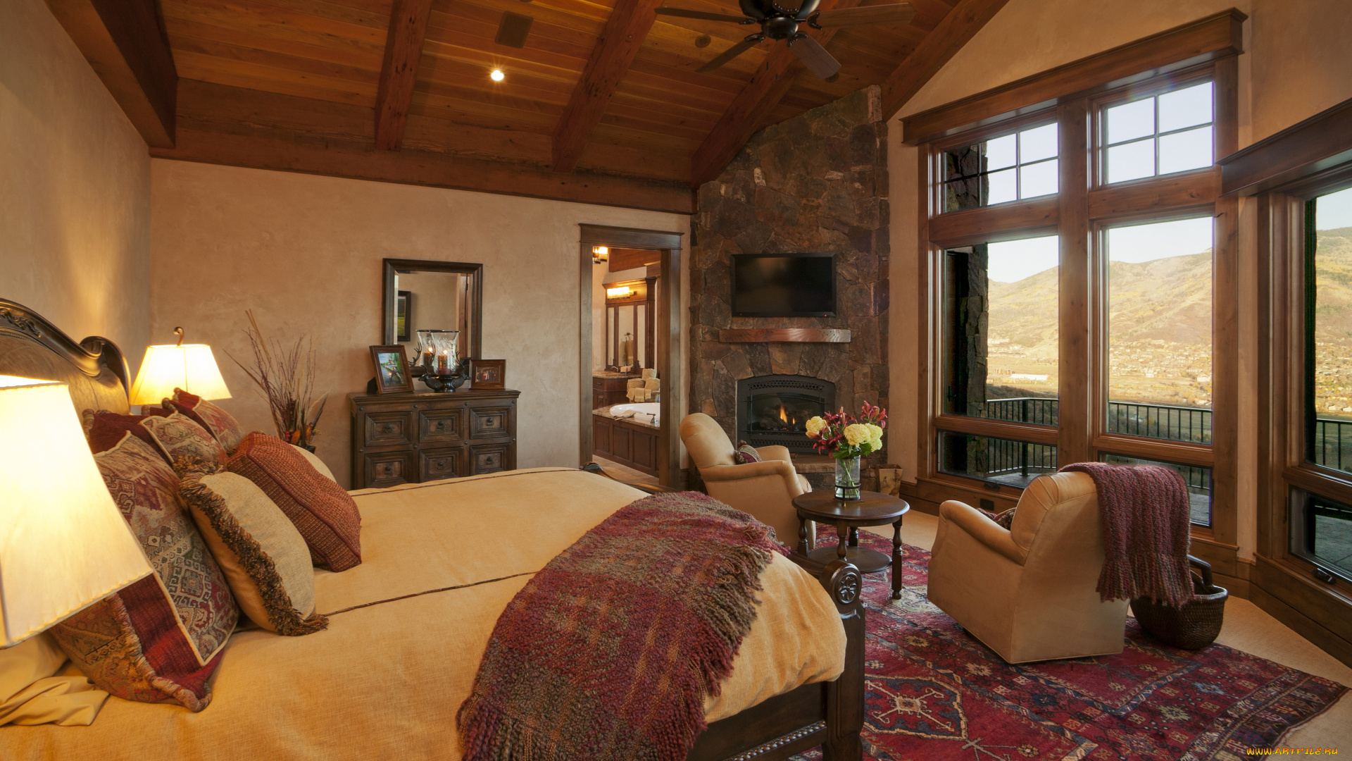 интерьер, спальня