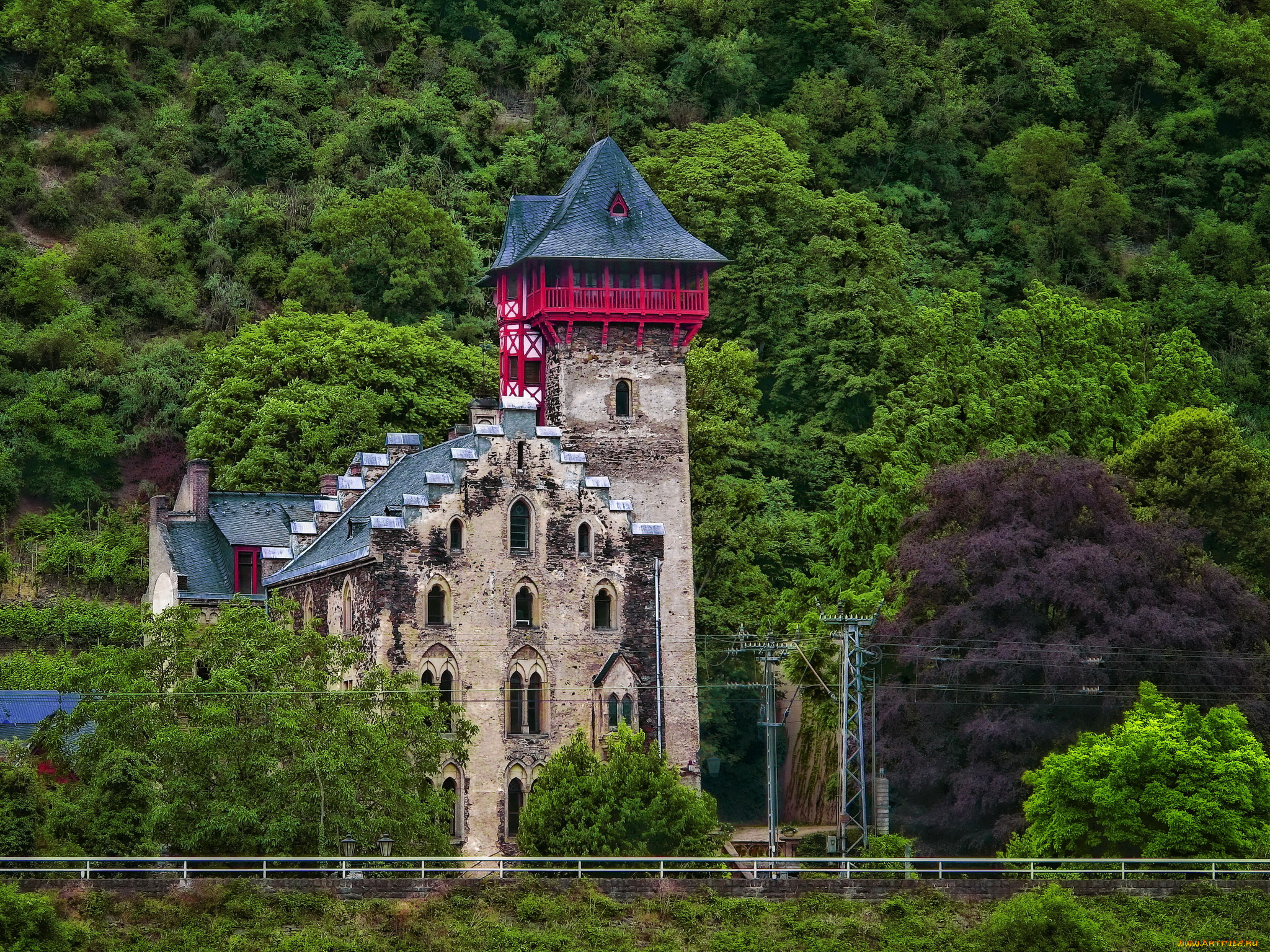замок, liebieg, германия, города, дворцы, замки, крепости
