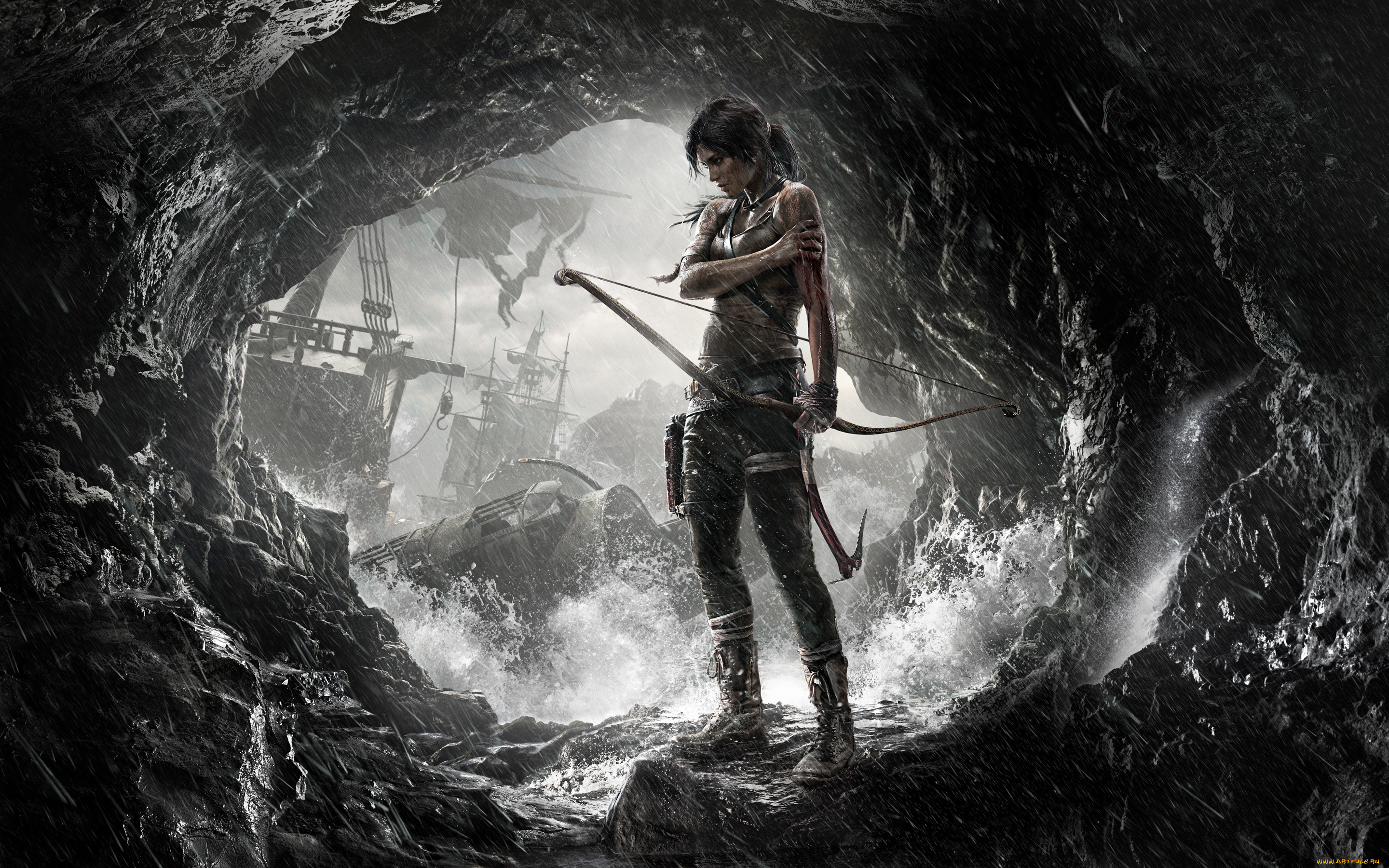 tomb, raider, 2013, видео, игры
