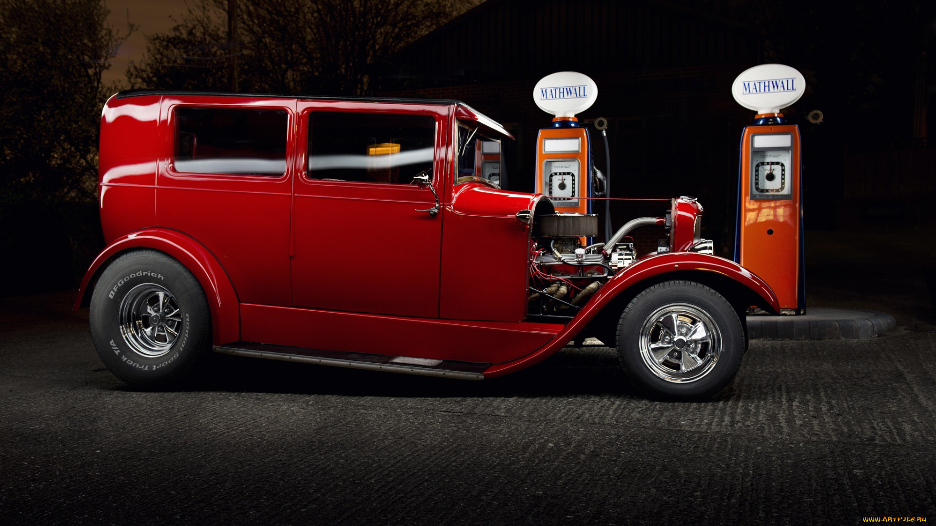 1929, red, ford, hot, rod, автомобили, ford, сша, легковые, коммерческие, motor, company