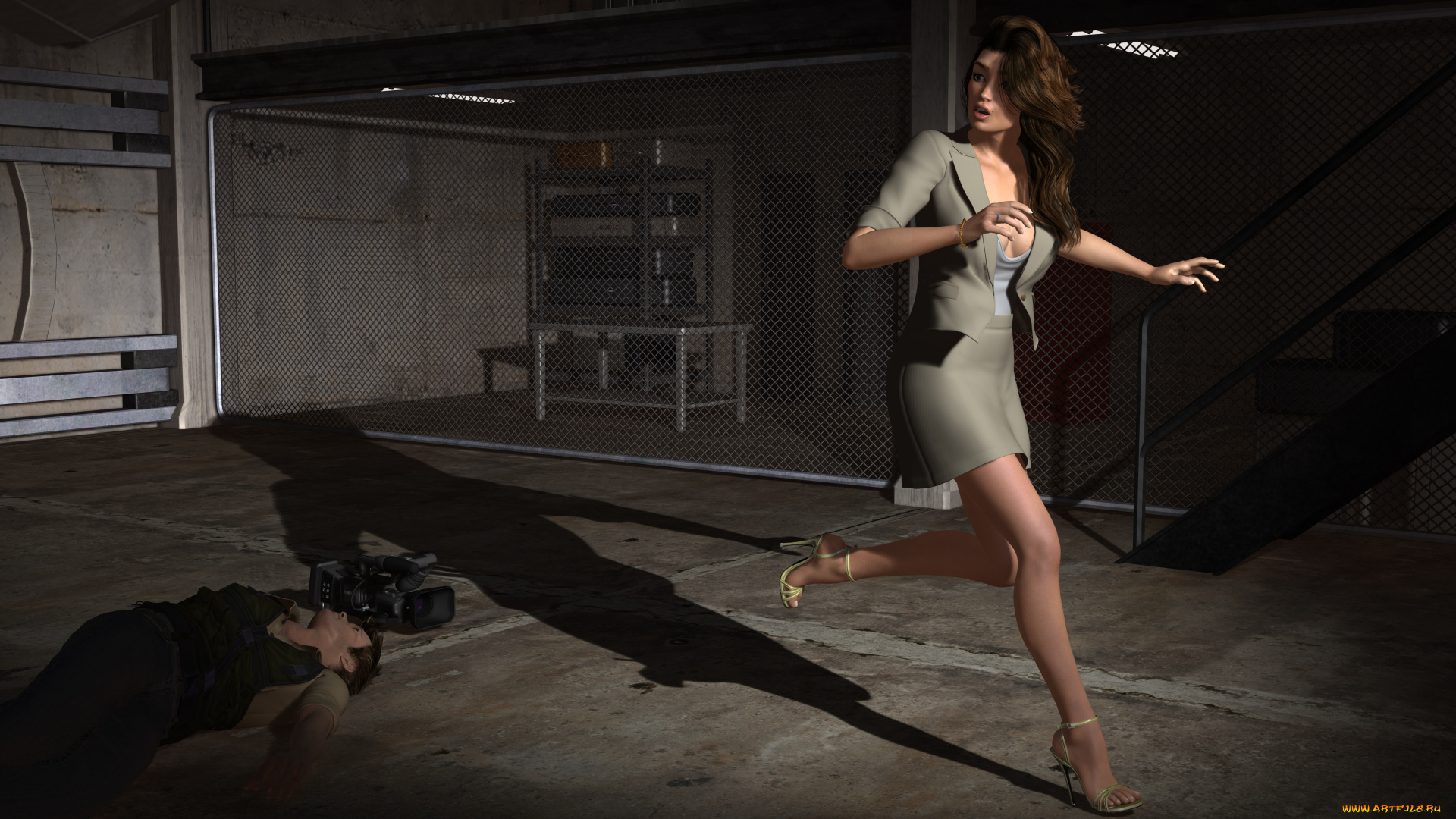 3д, графика, fantasy, , фантазия, scarlet