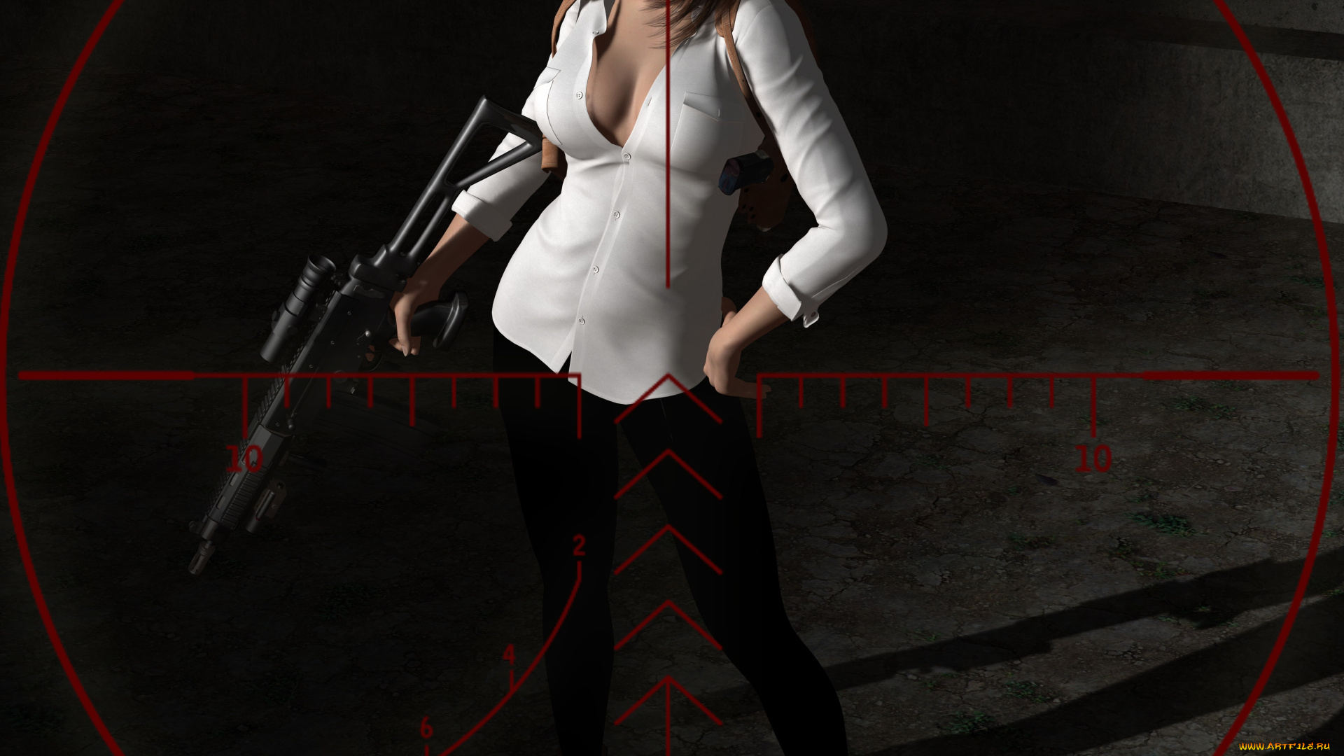 3д, графика, fantasy, , фантазия, scarlet