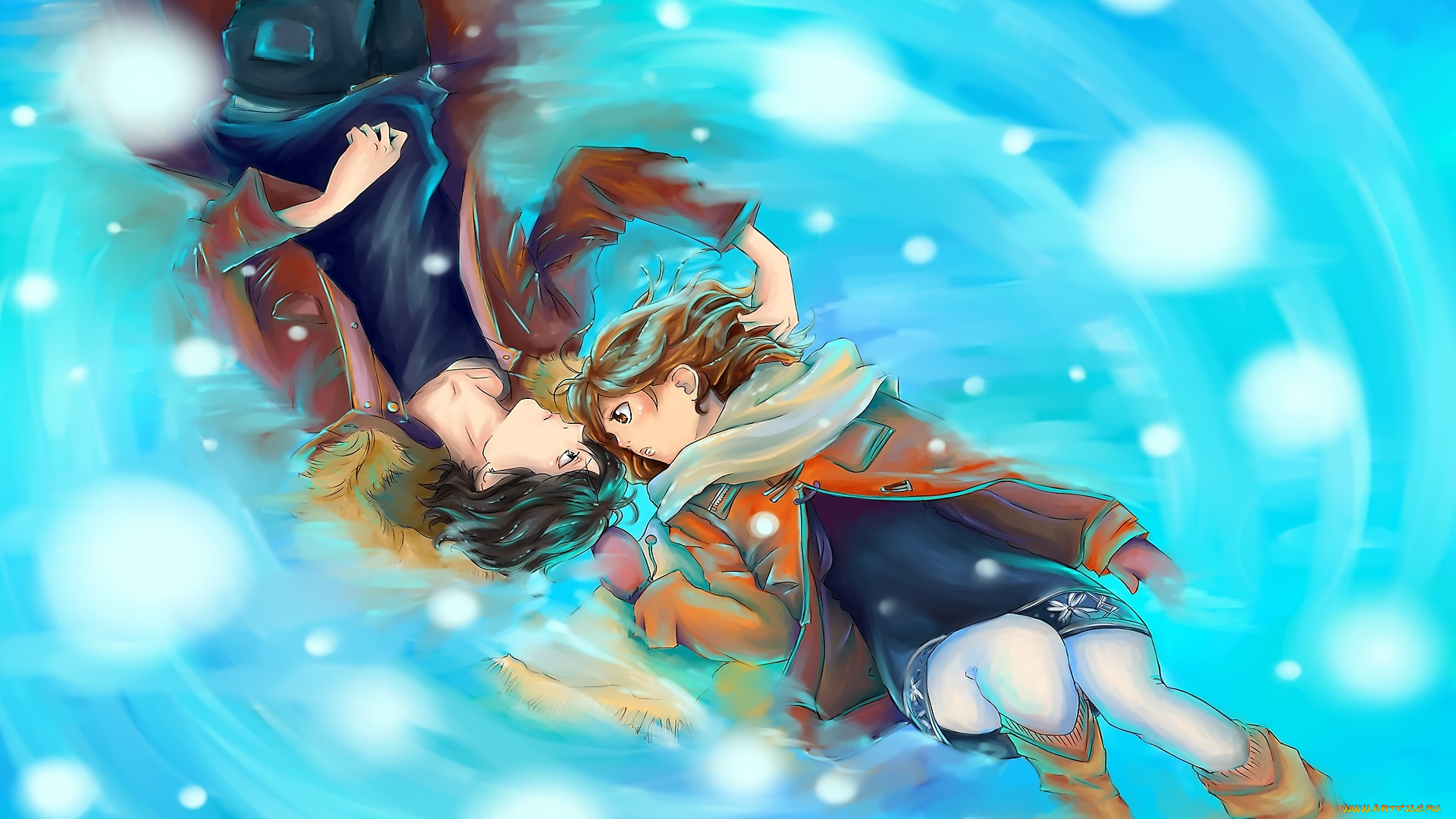 аниме, *unknown, , другое, девушка, и, парень