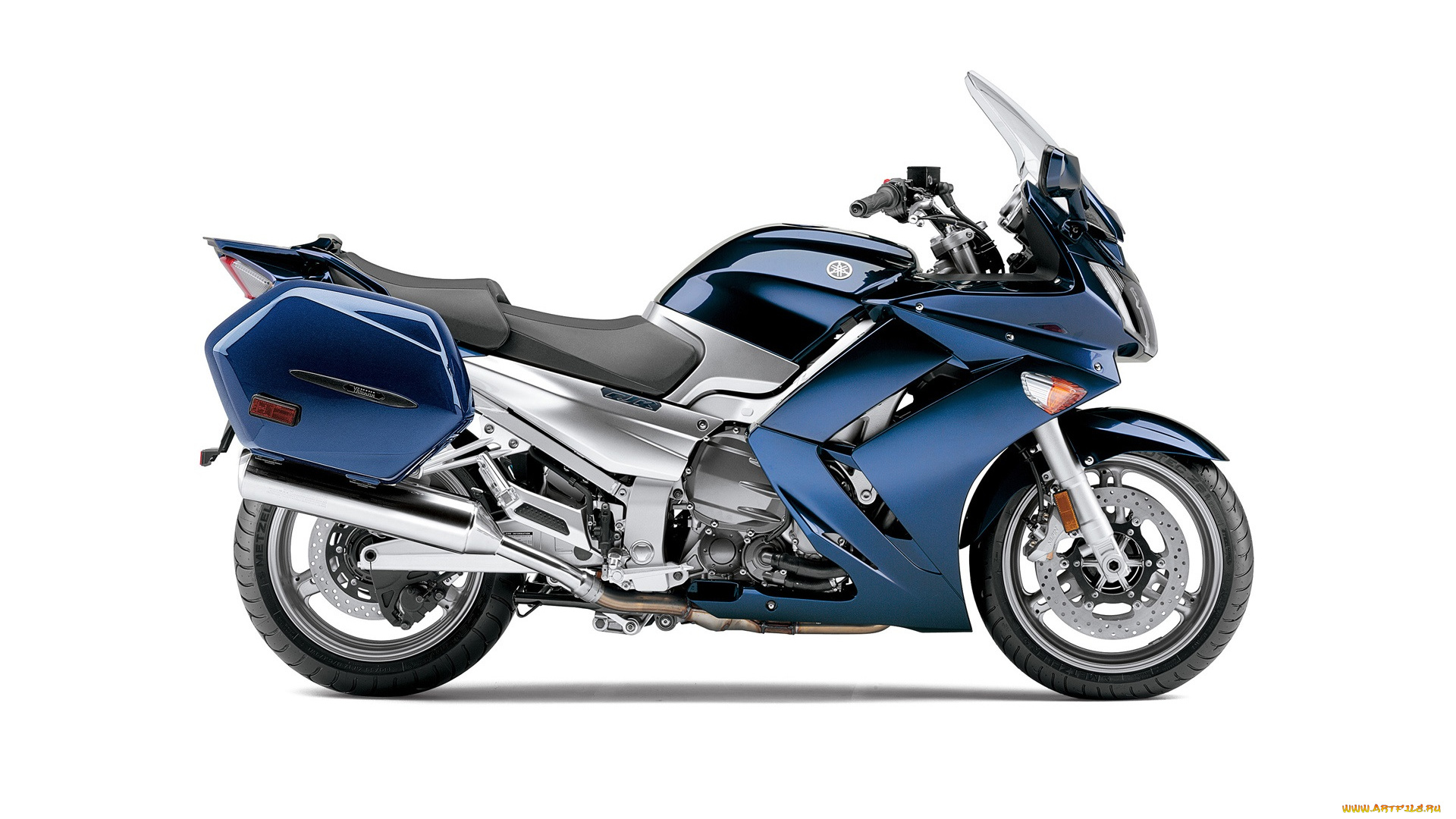 мотоциклы, yamaha, синий, 2012, fjr1300a