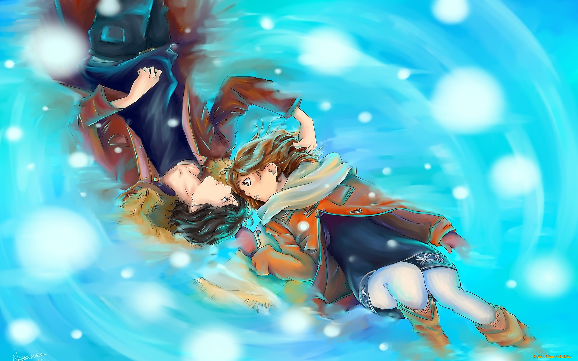 аниме, *unknown, , другое, девушка, и, парень