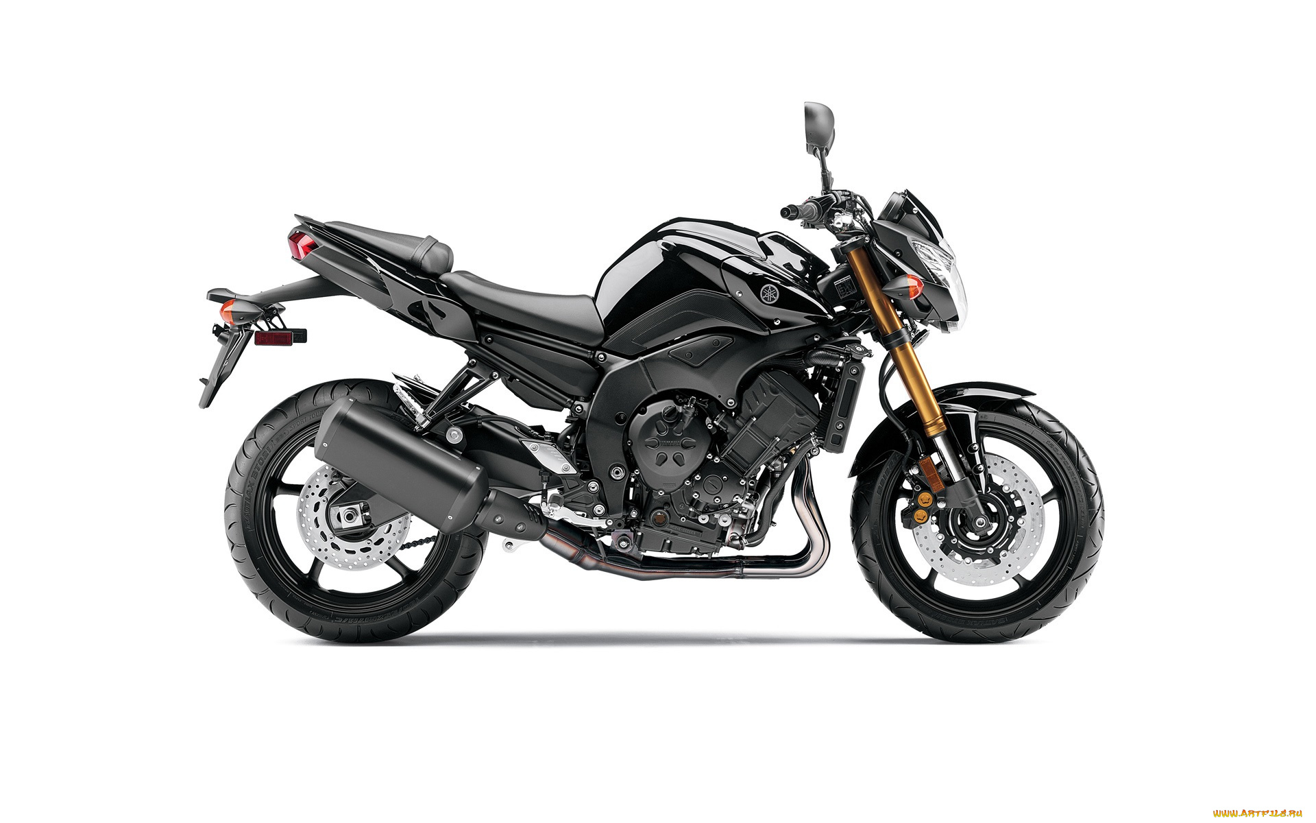 мотоциклы, yamaha, 2012, темный, fz8