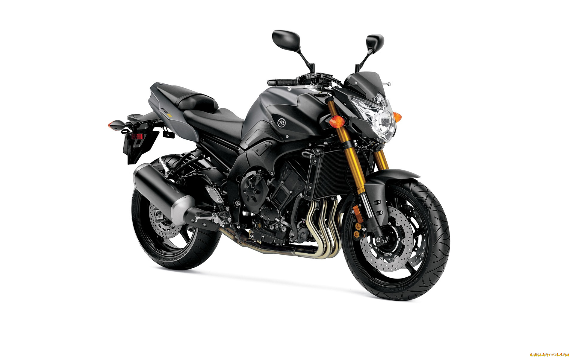 мотоциклы, yamaha, темный, 2012, fz8