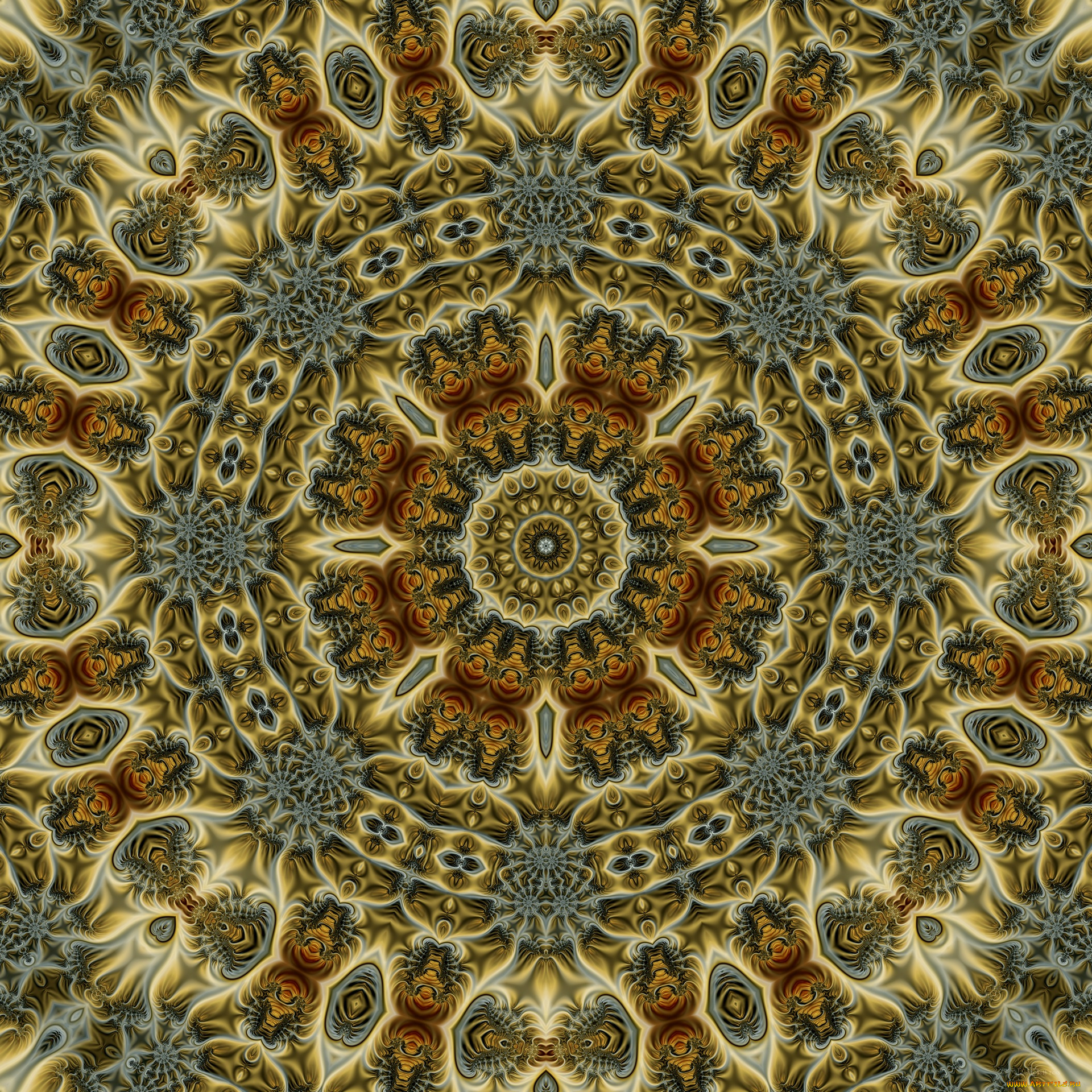 3д, графика, fractal, , фракталы, цвета, узор, фон