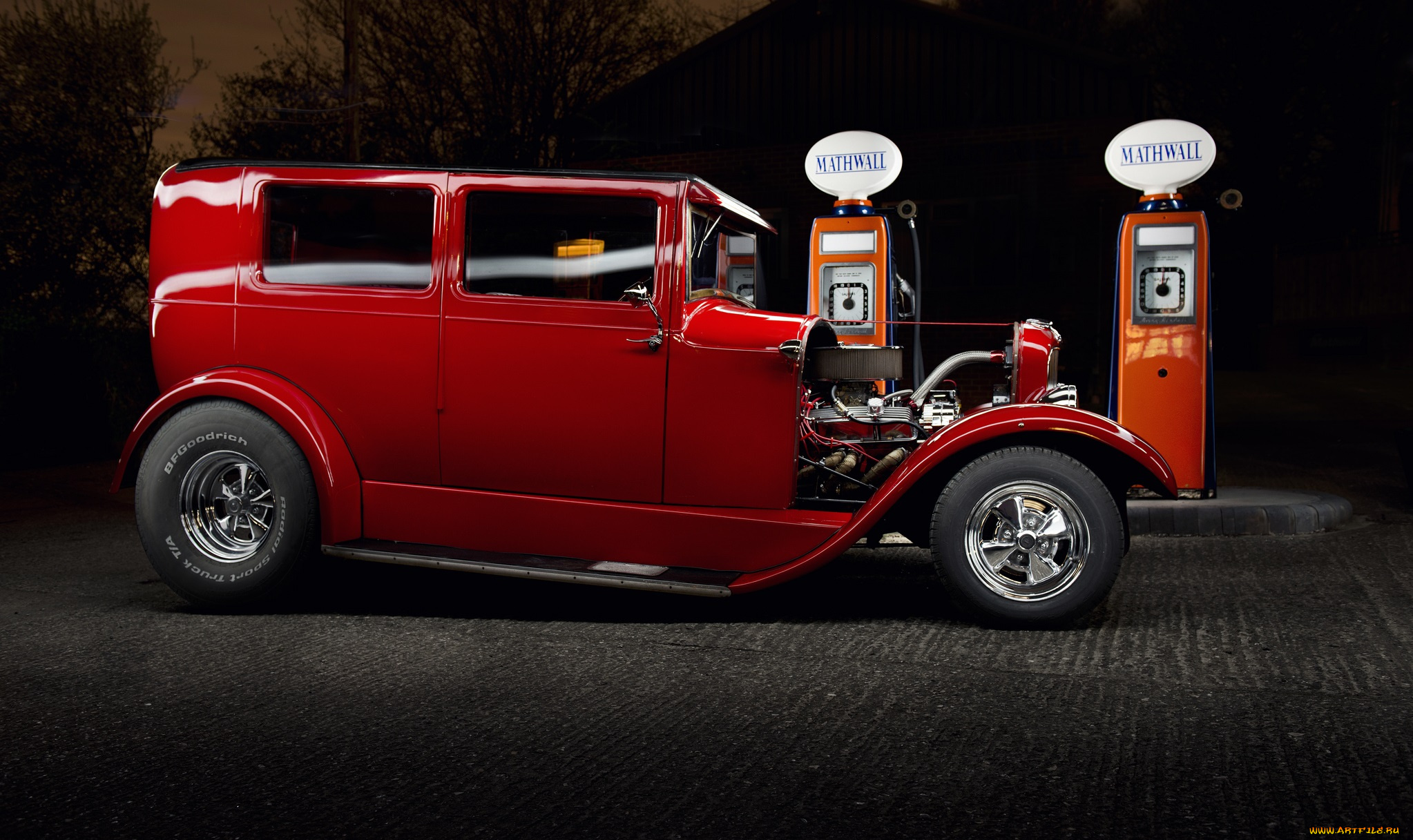 1929, red, ford, hot, rod, автомобили, ford, сша, легковые, коммерческие, motor, company
