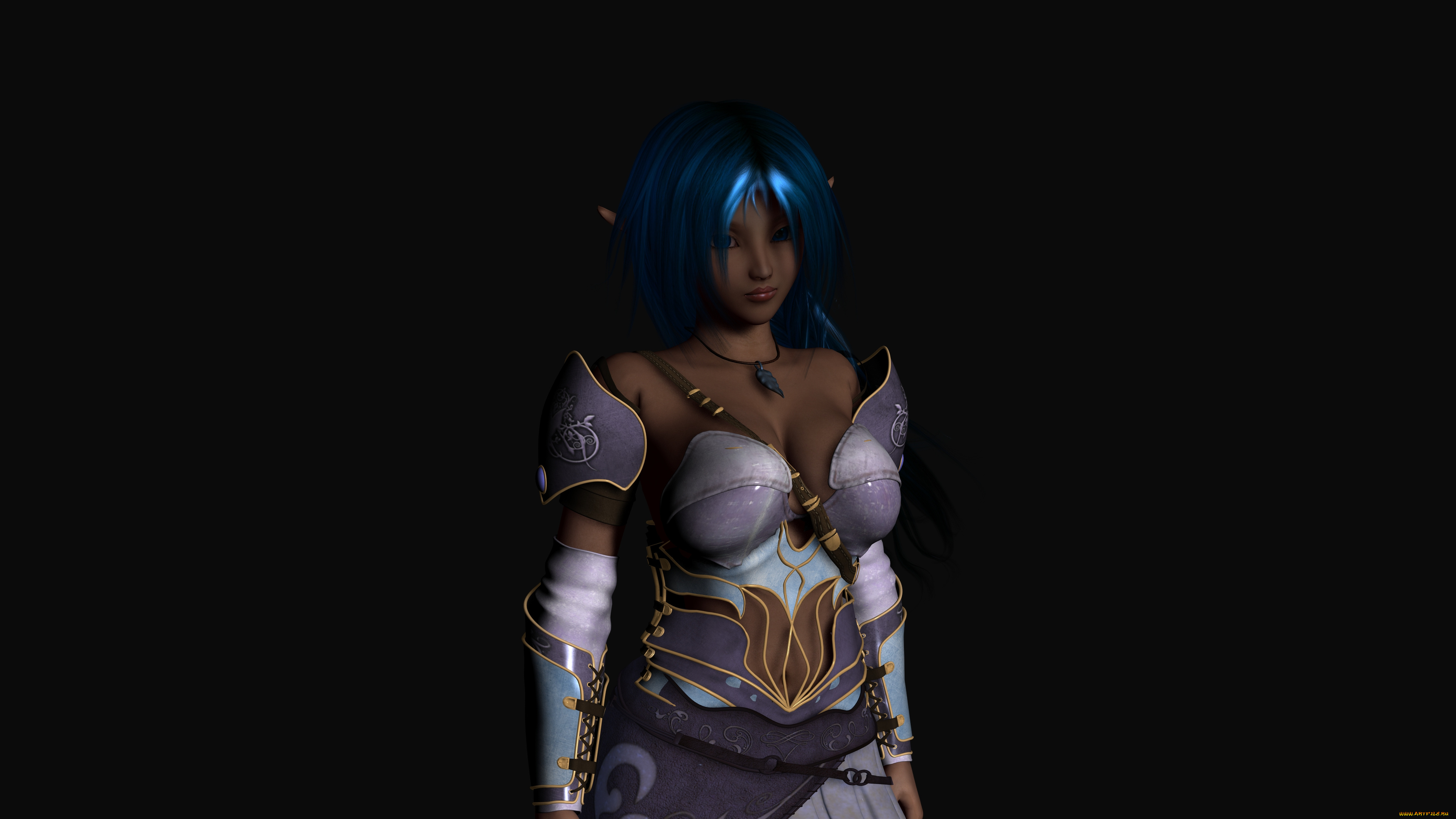 3д, графика, elves, , эльфы, эльфийка