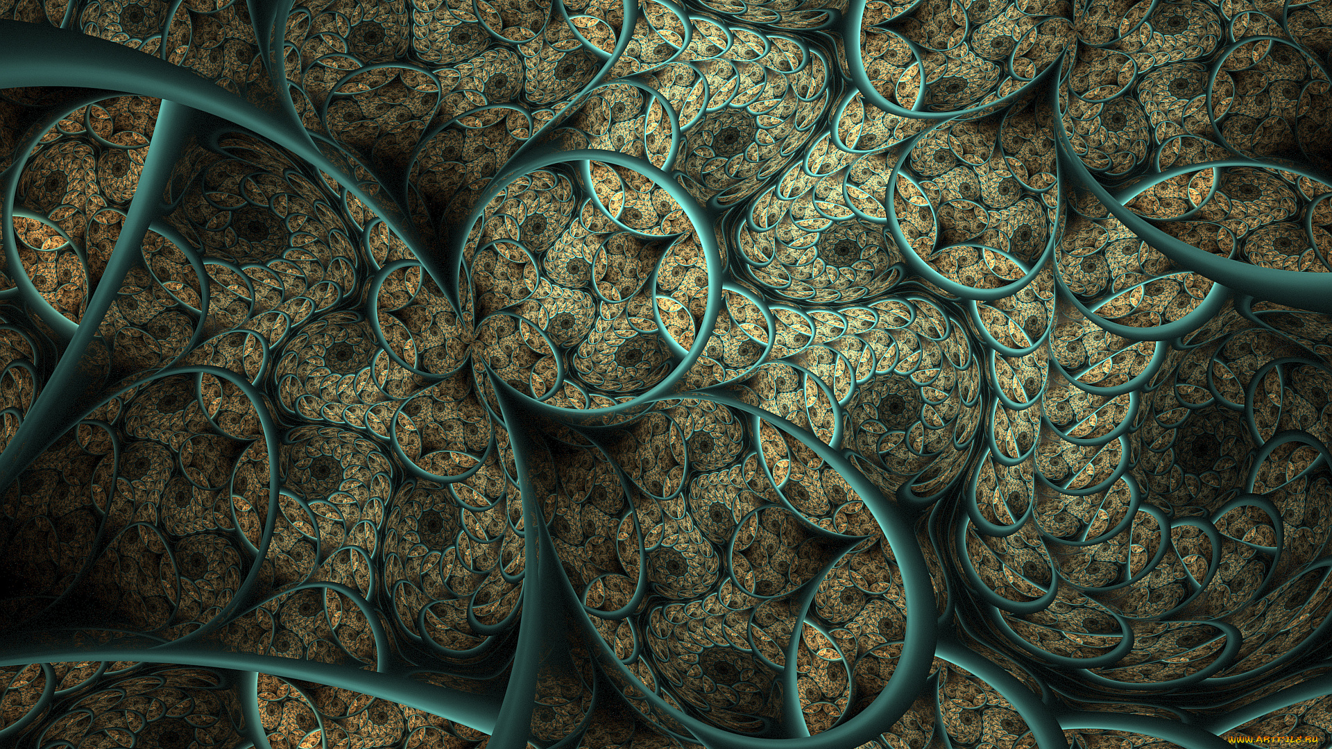 3д, графика, фракталы, , fractal, цвета, фон, узор