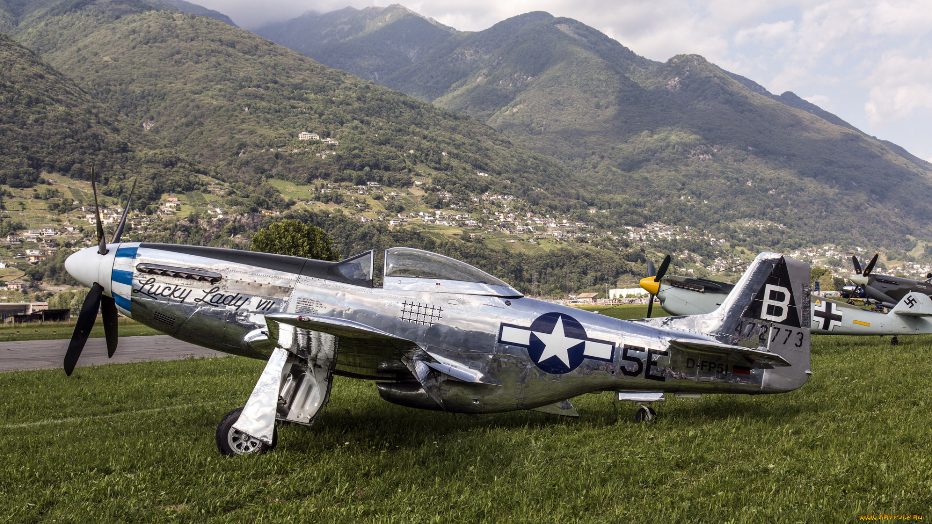 p-51d, авиация, лёгкие, одномоторные, самолёты, истребитель