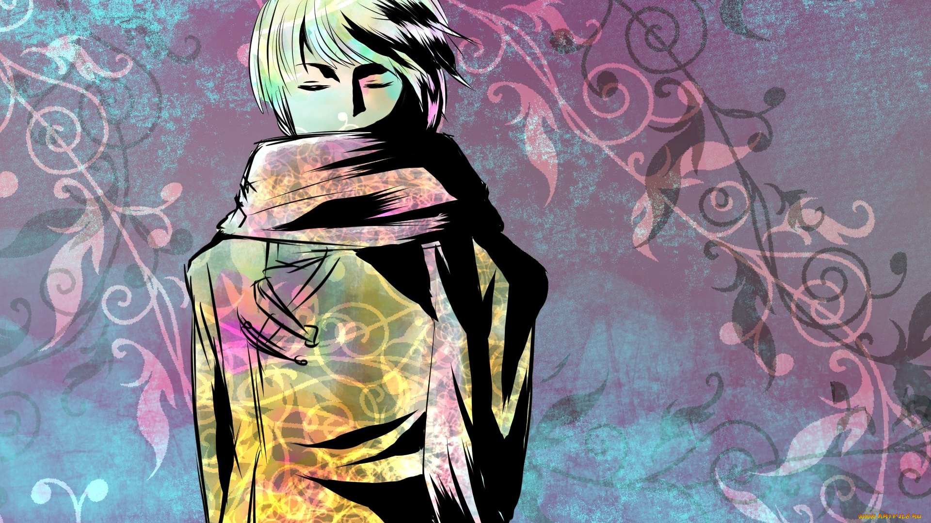 аниме, hetalia, , axis, powers, фон, парень