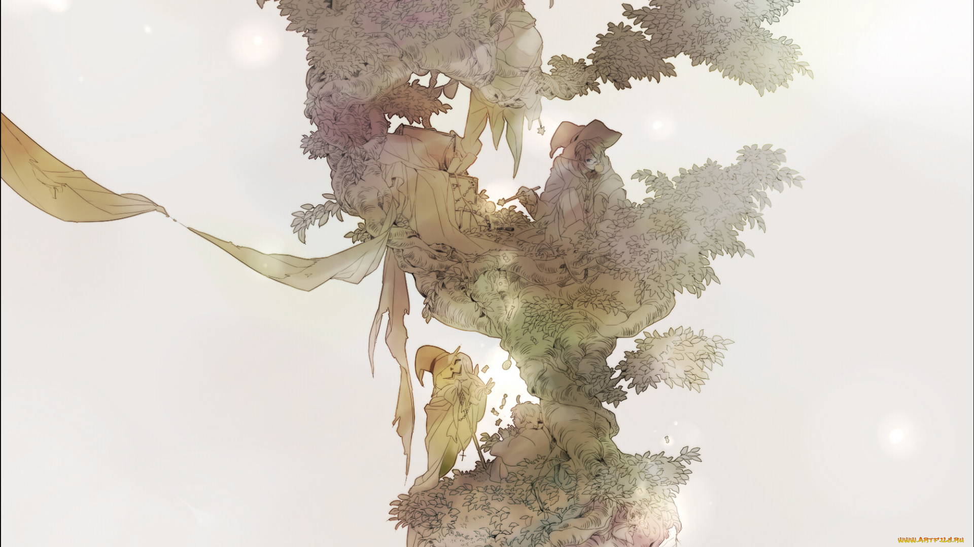 аниме, hetalia, , axis, powers, хеллоуин, арт