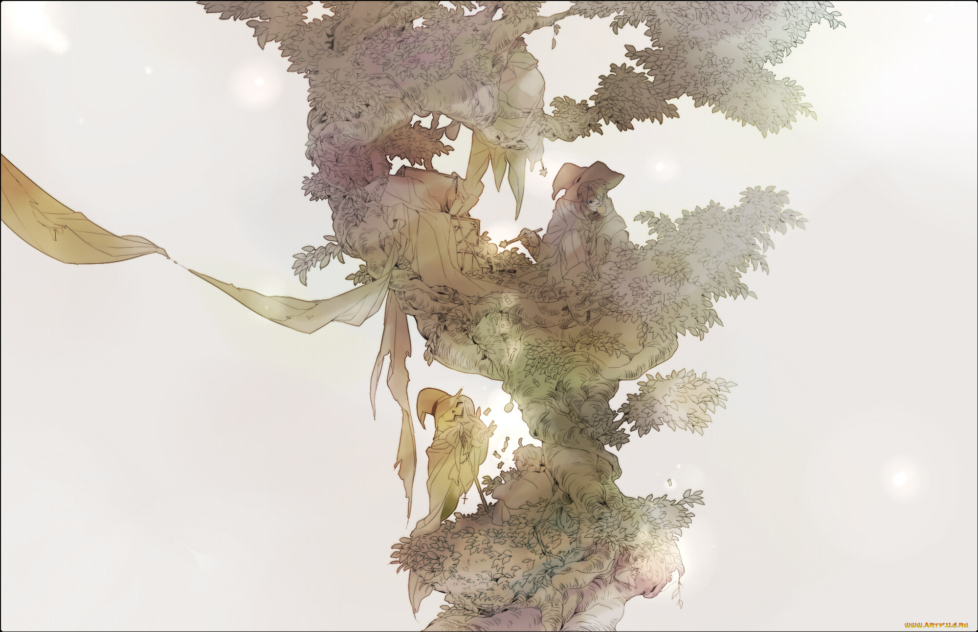 аниме, hetalia, , axis, powers, хеллоуин, арт