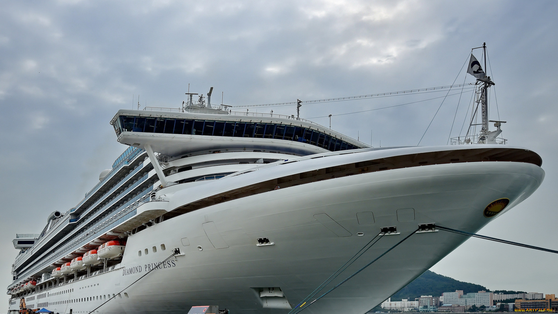 корабли, лайнеры, круиз, лайнер